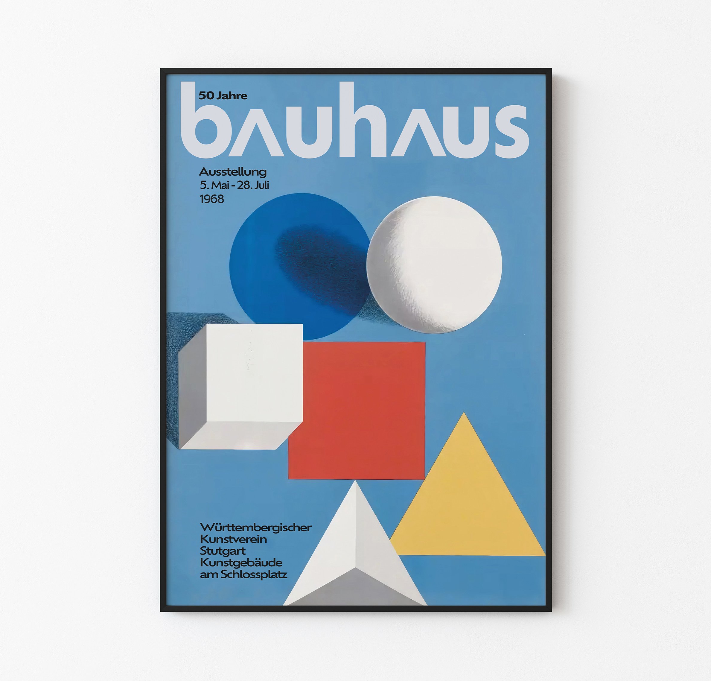 Bauhaus 50. Yıl Afişi - Herbert Bayer image