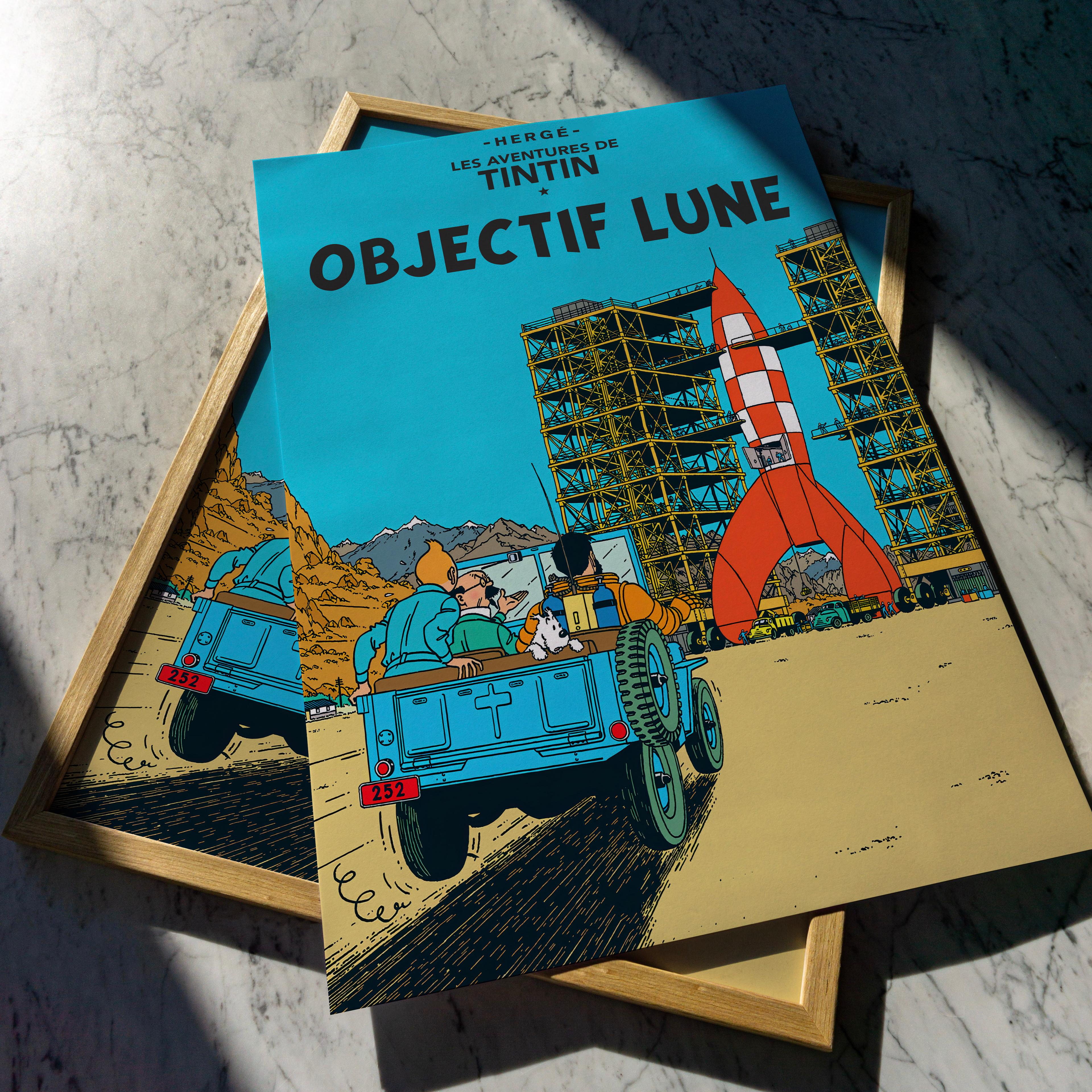 Tintin - Objectif Lune / Tenten - Görevimiz Ay Posteri image