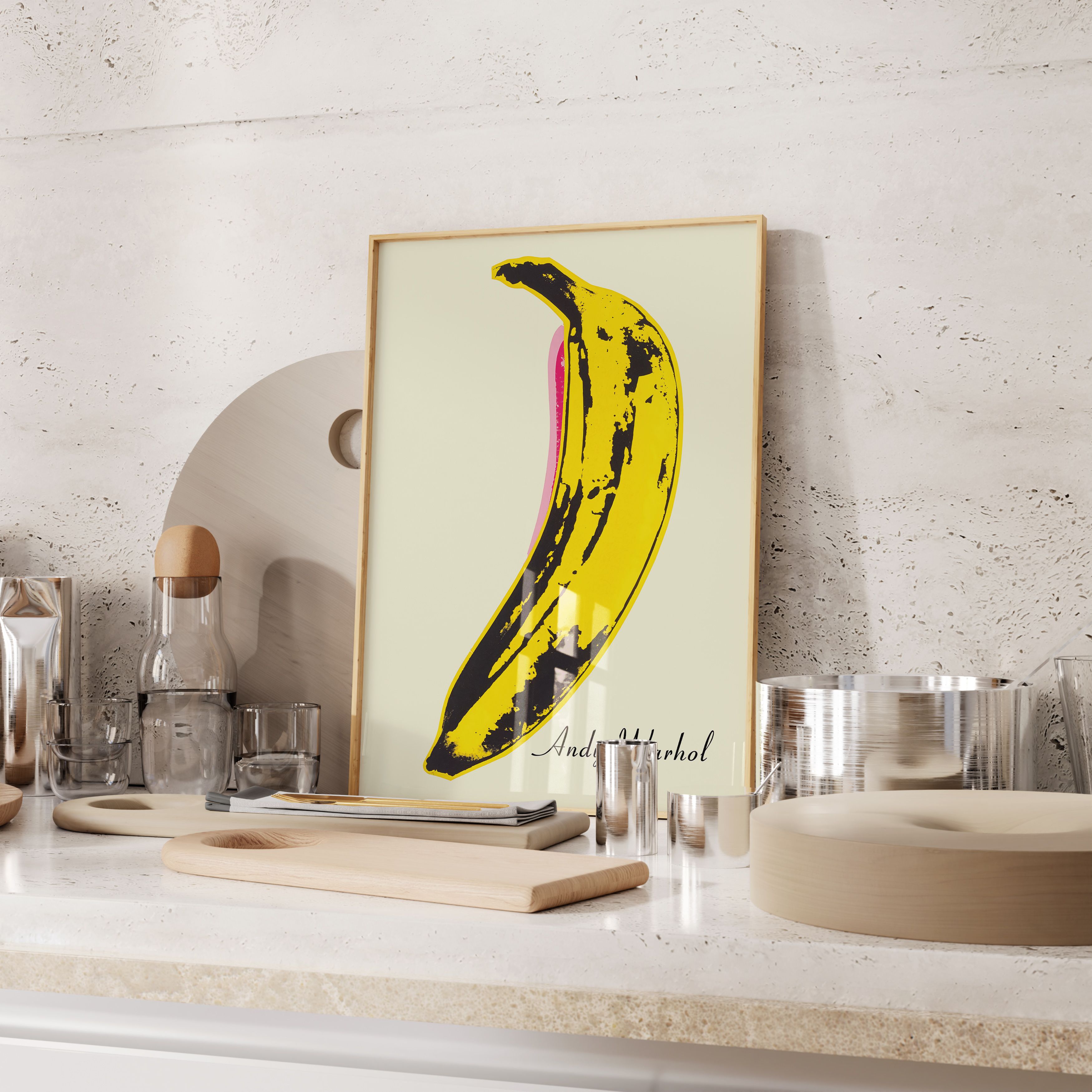 Andy Warhol - Banana - Contemporary Move / Popart / Modern Home - Museum Print - Velvet Underground