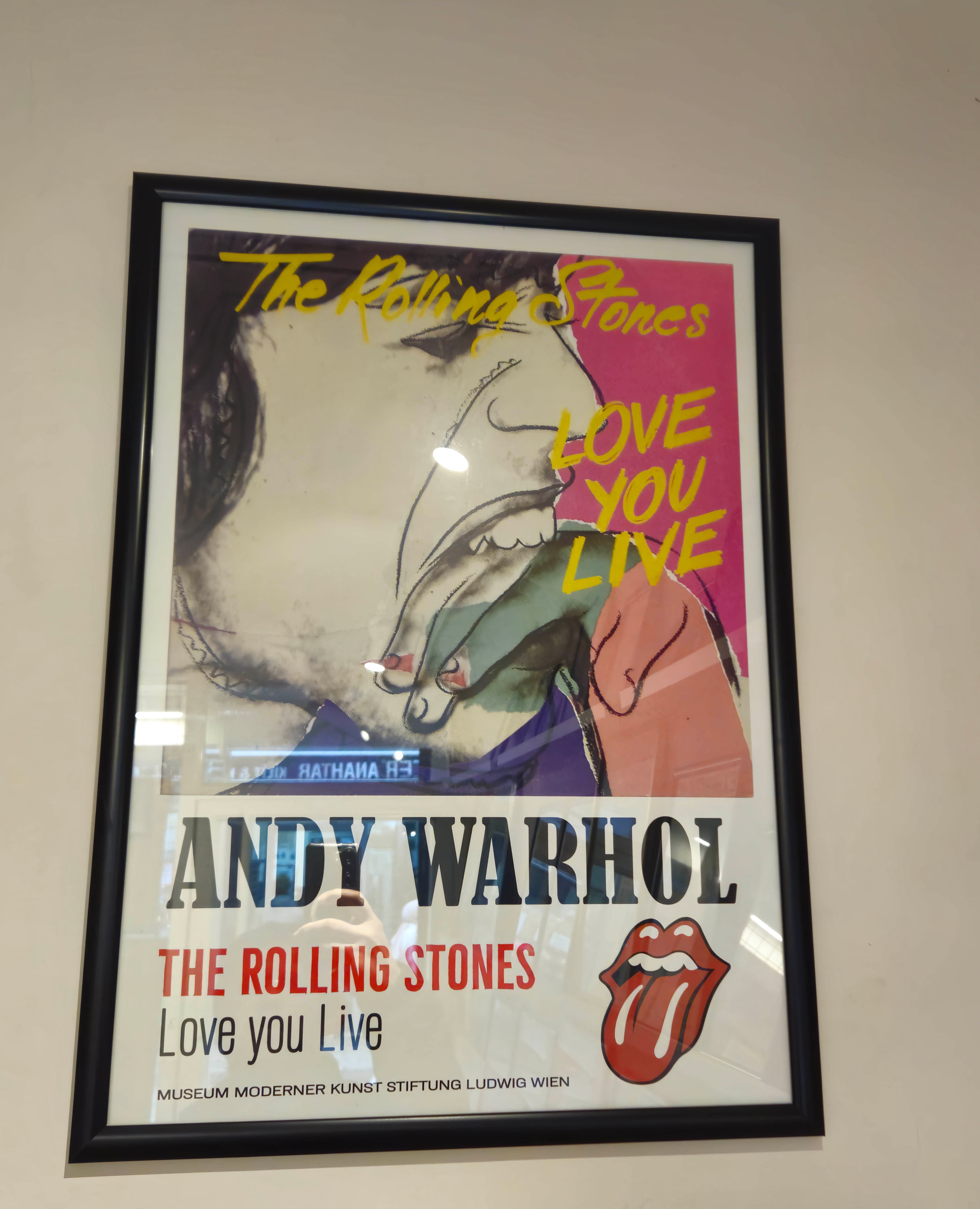 Andy Warhol Rolling Stones - Rolling Stone İkonik Albüm Posteri