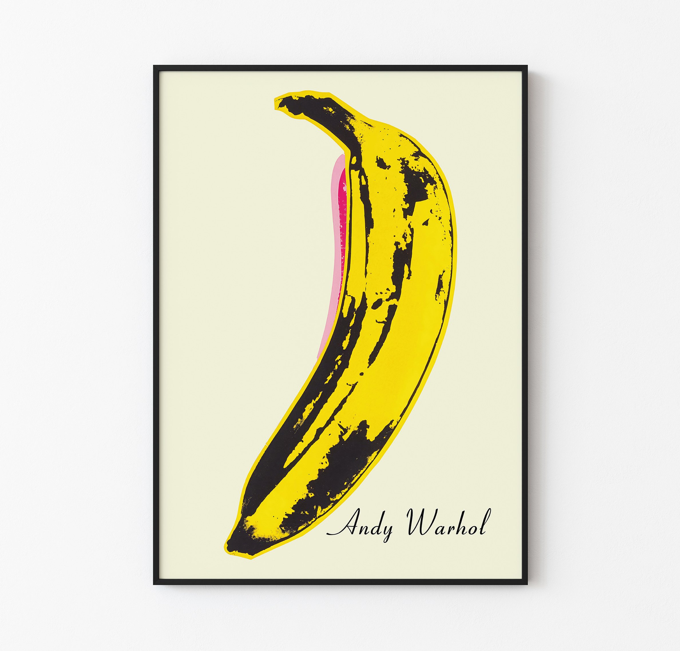 Andy Warhol - Banana - Contemporary Move / Popart / Modern Home - Museum Print - Velvet Underground image