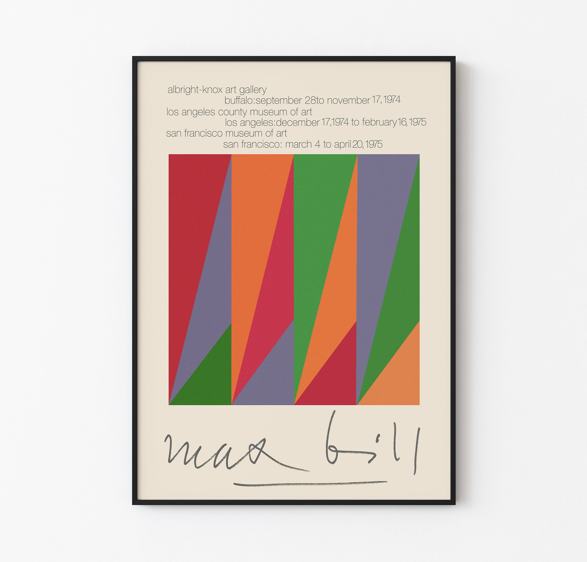 Max Bill - Abstract Geometric Mid Century image