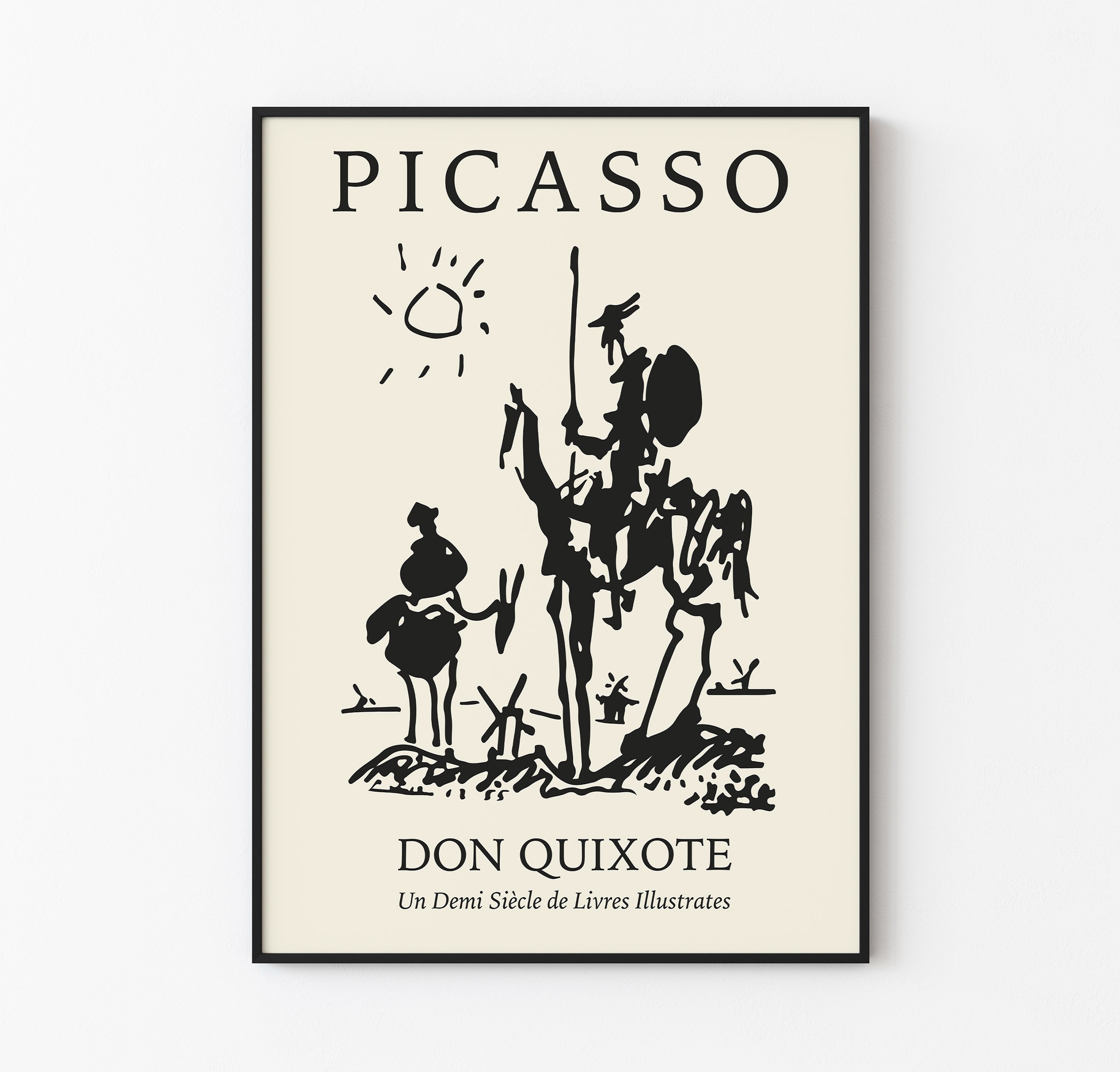 Pablo Picasso - Don Kişot / Don Quixote