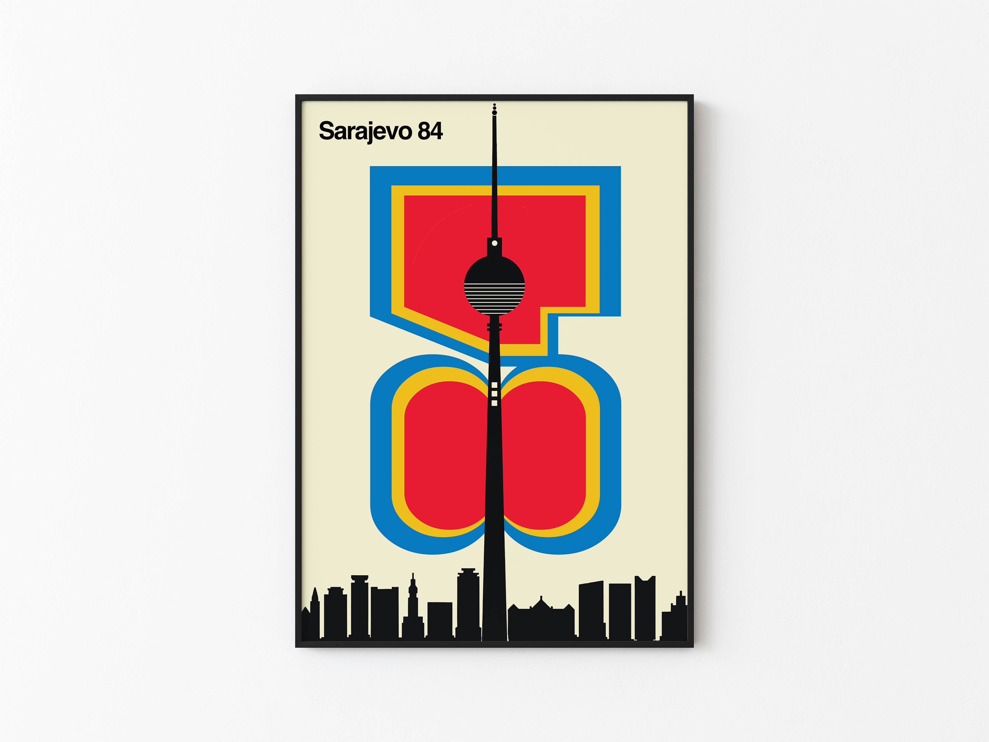 Sarajevo 84 Poster - 84 Kış Olimpiyatlarına Saygı - Yugonostalji image