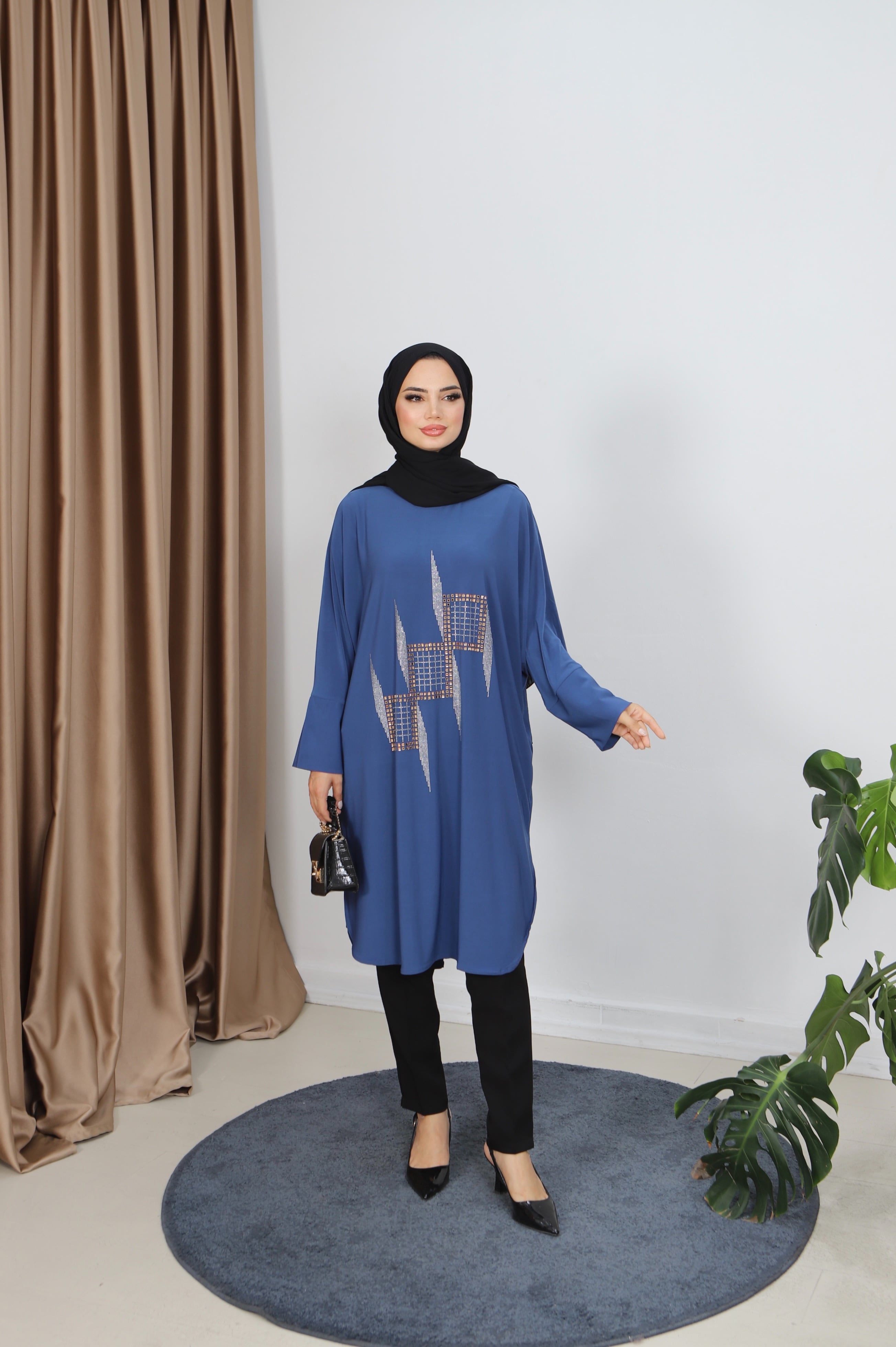 Taşlı Sandy Tunik