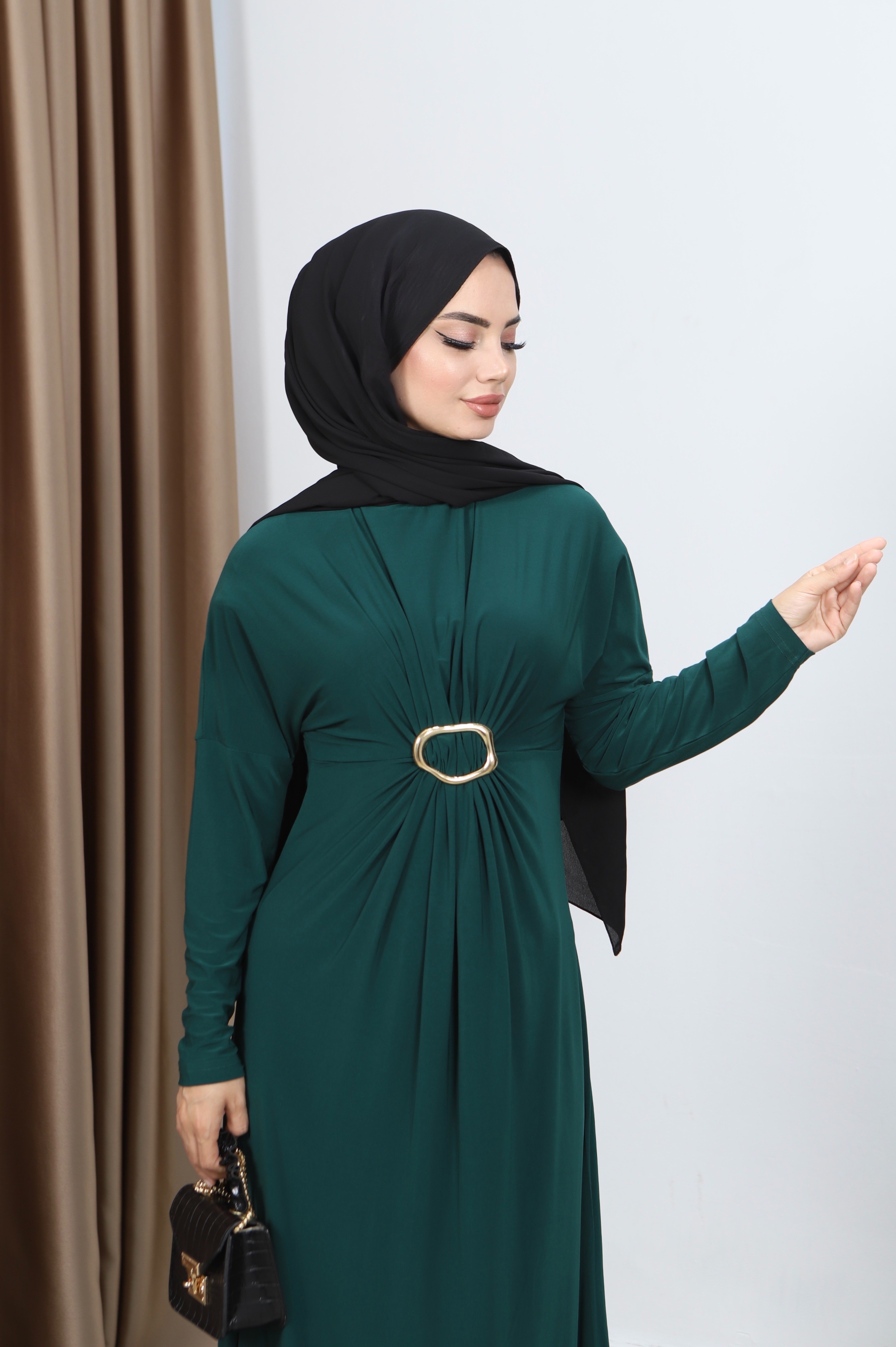 ZARAFET SANDY ELBİSE