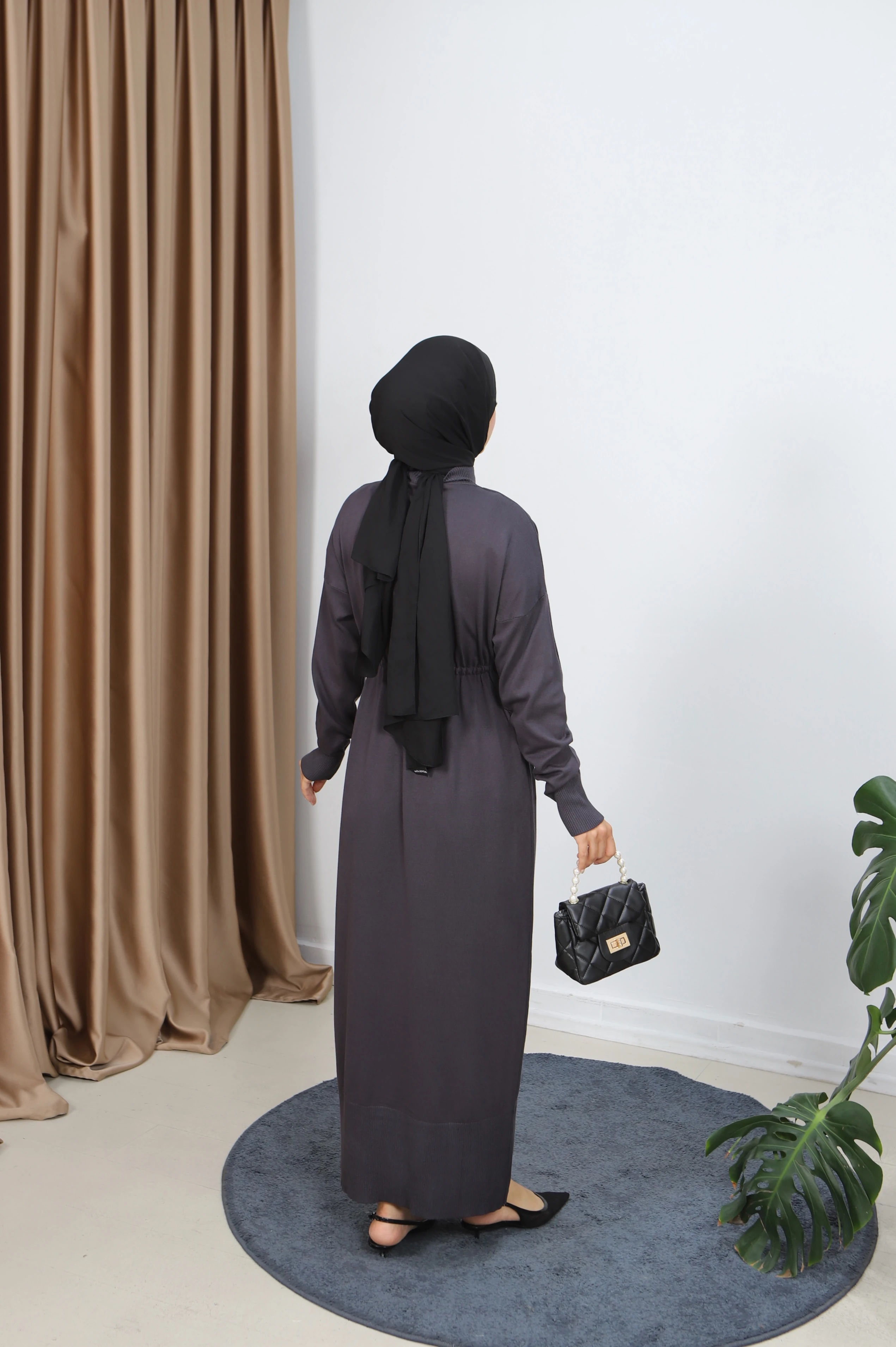 BERFİN BAĞCIK KEMERLİ VENEZİA ELBİSE