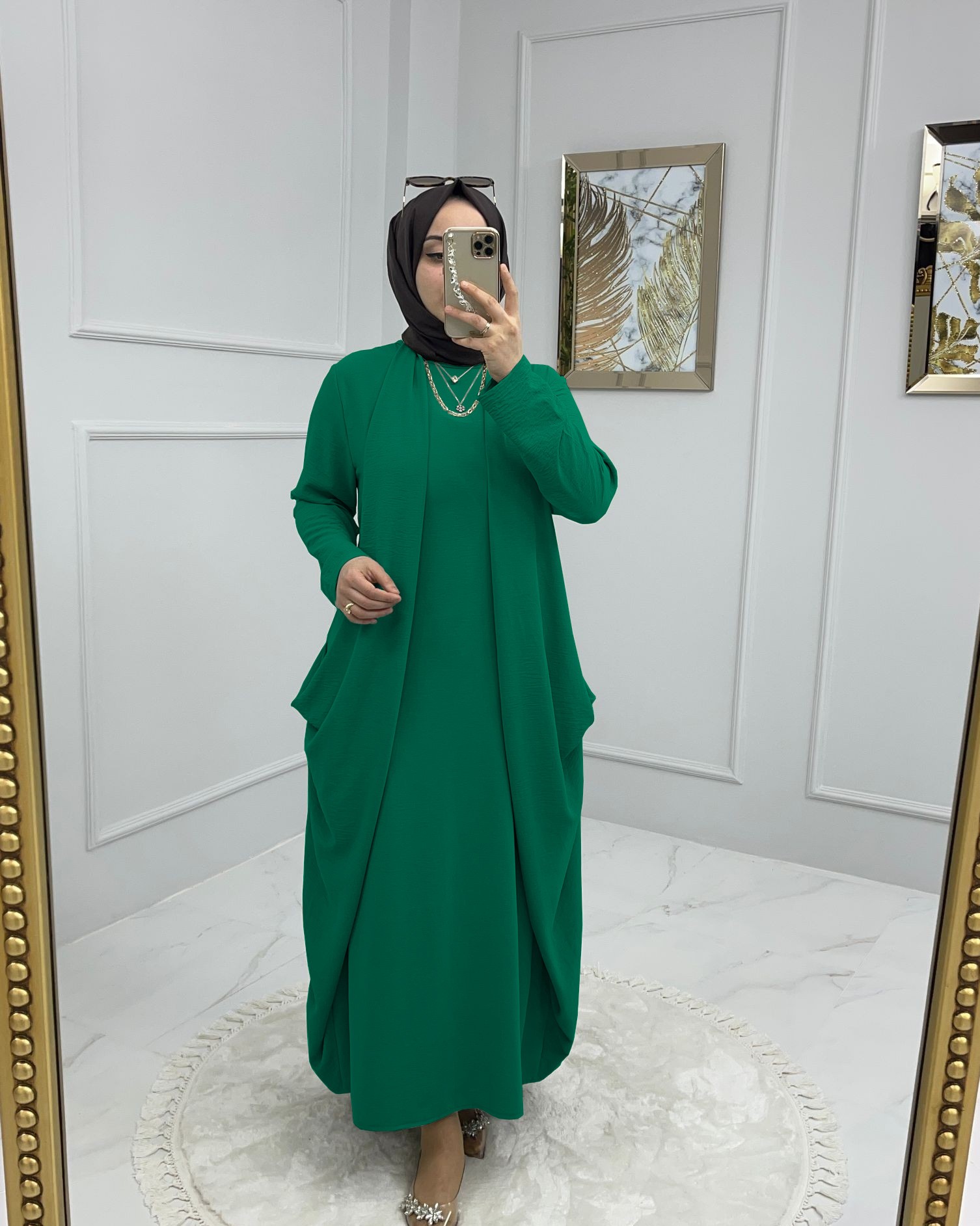ÇAPRAZ TASARIM AEROBİN ELBİSE