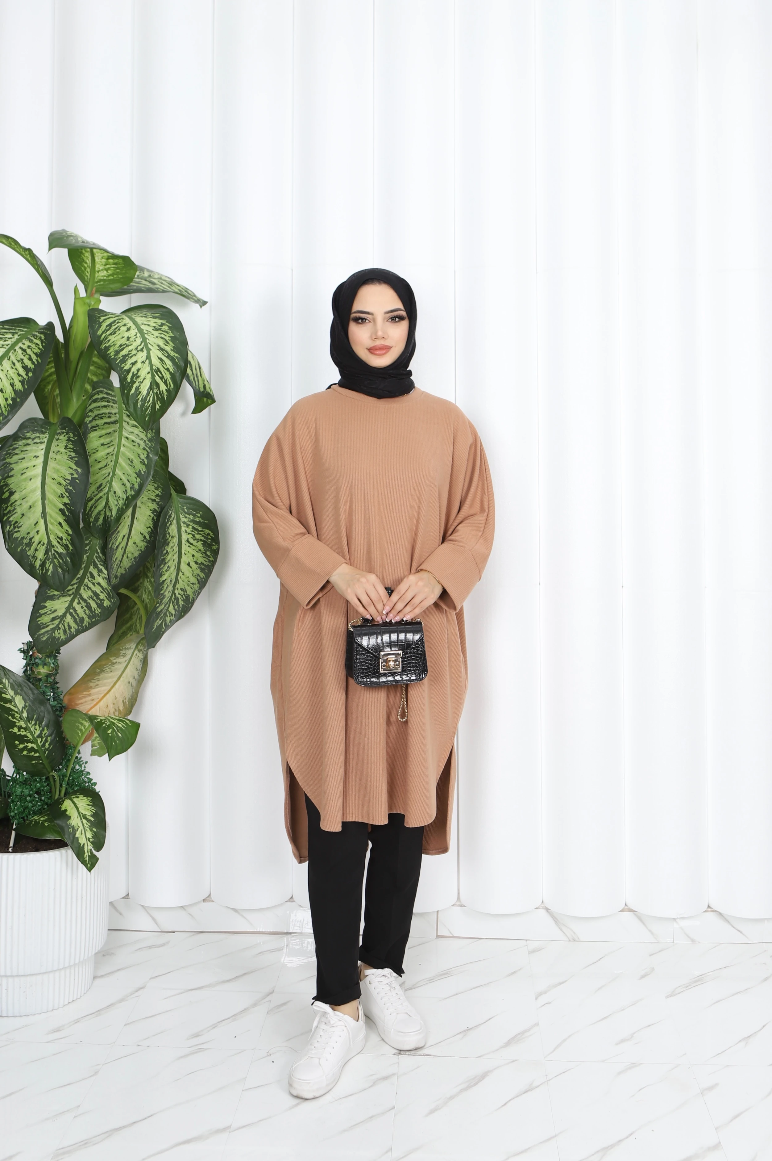 FİTİLLİ YARASA SEVDA TUNİK