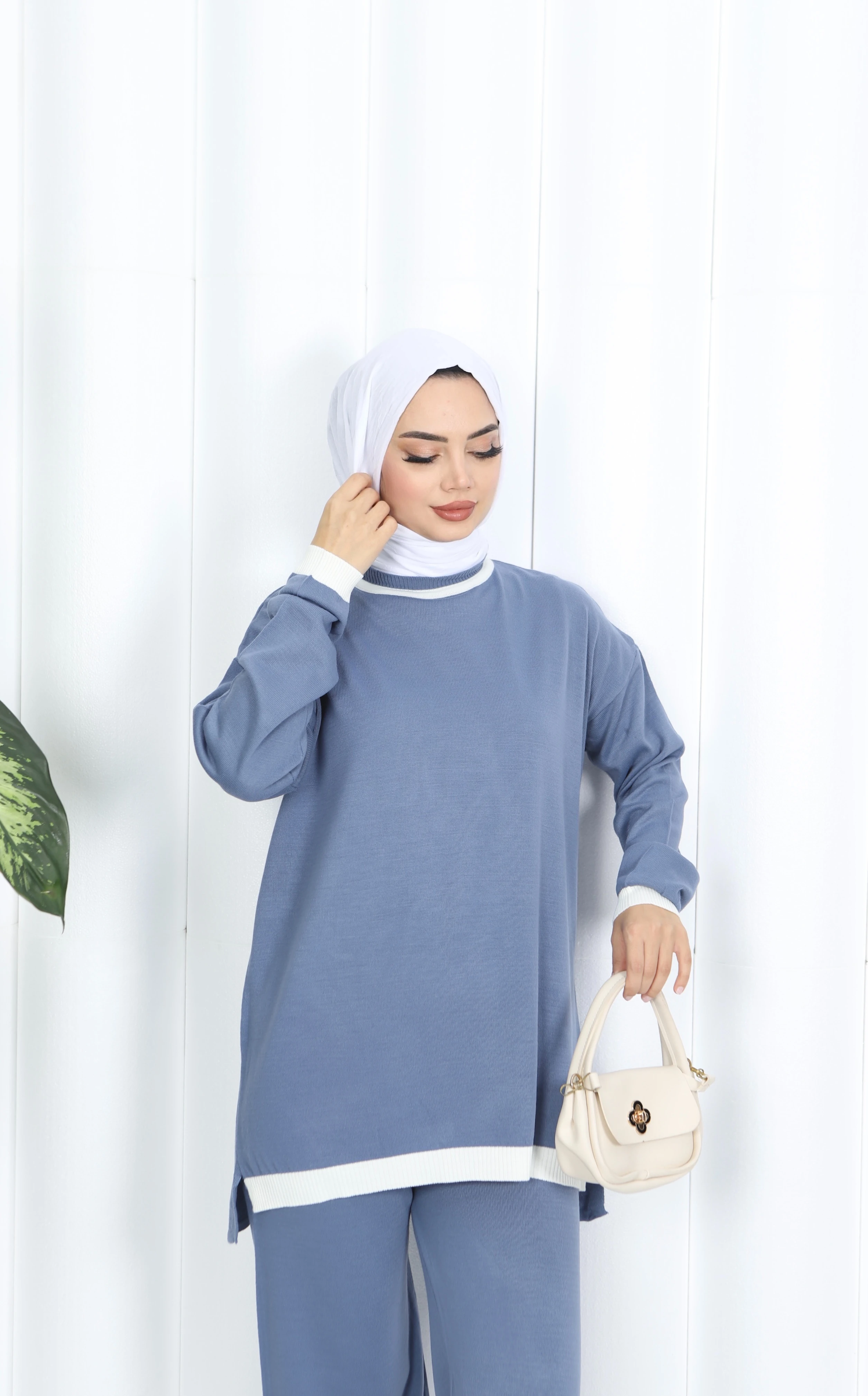 İki Renk Triko Takım