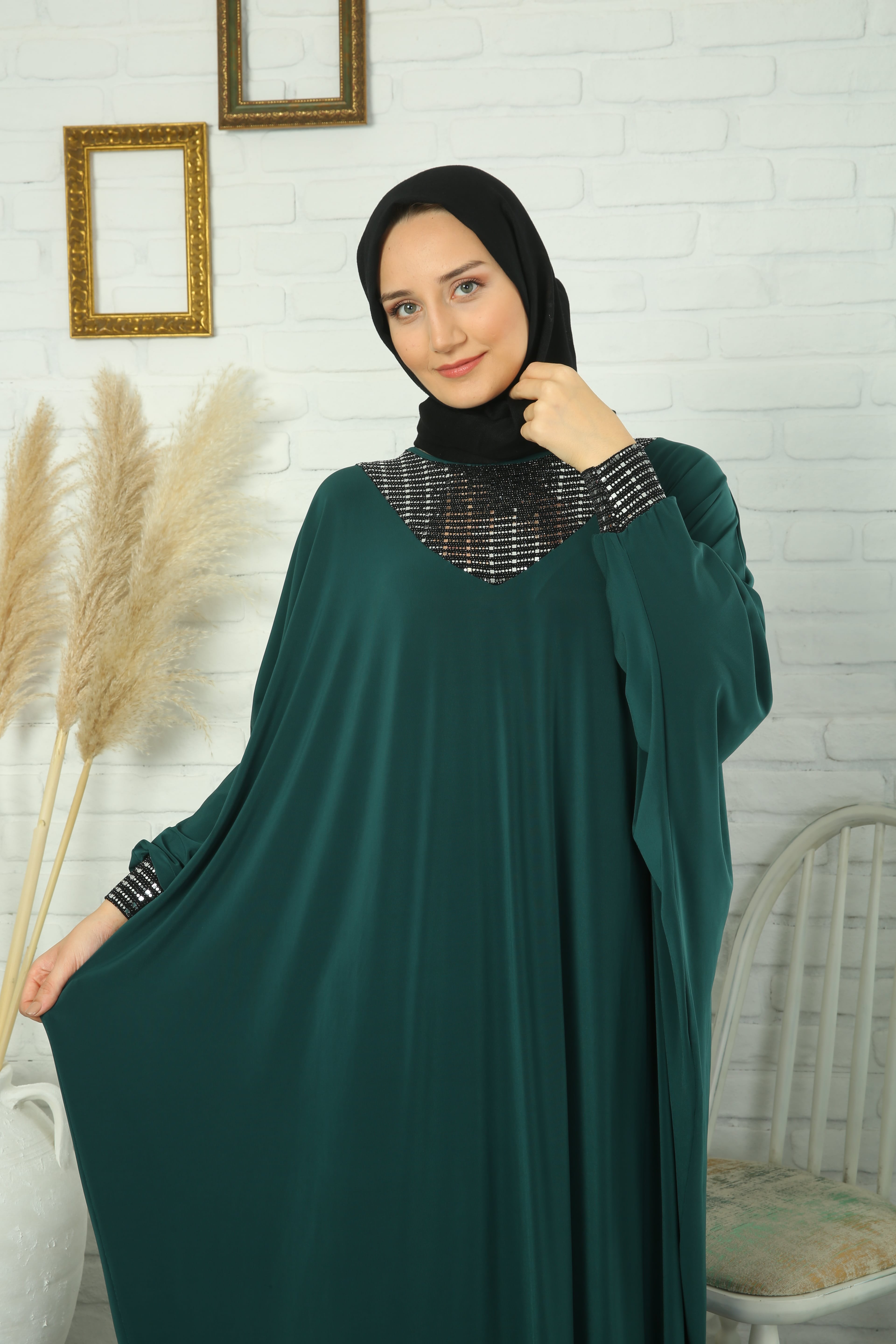 KLEOPATRA GENİŞ KALIP SANDY ELBİSE