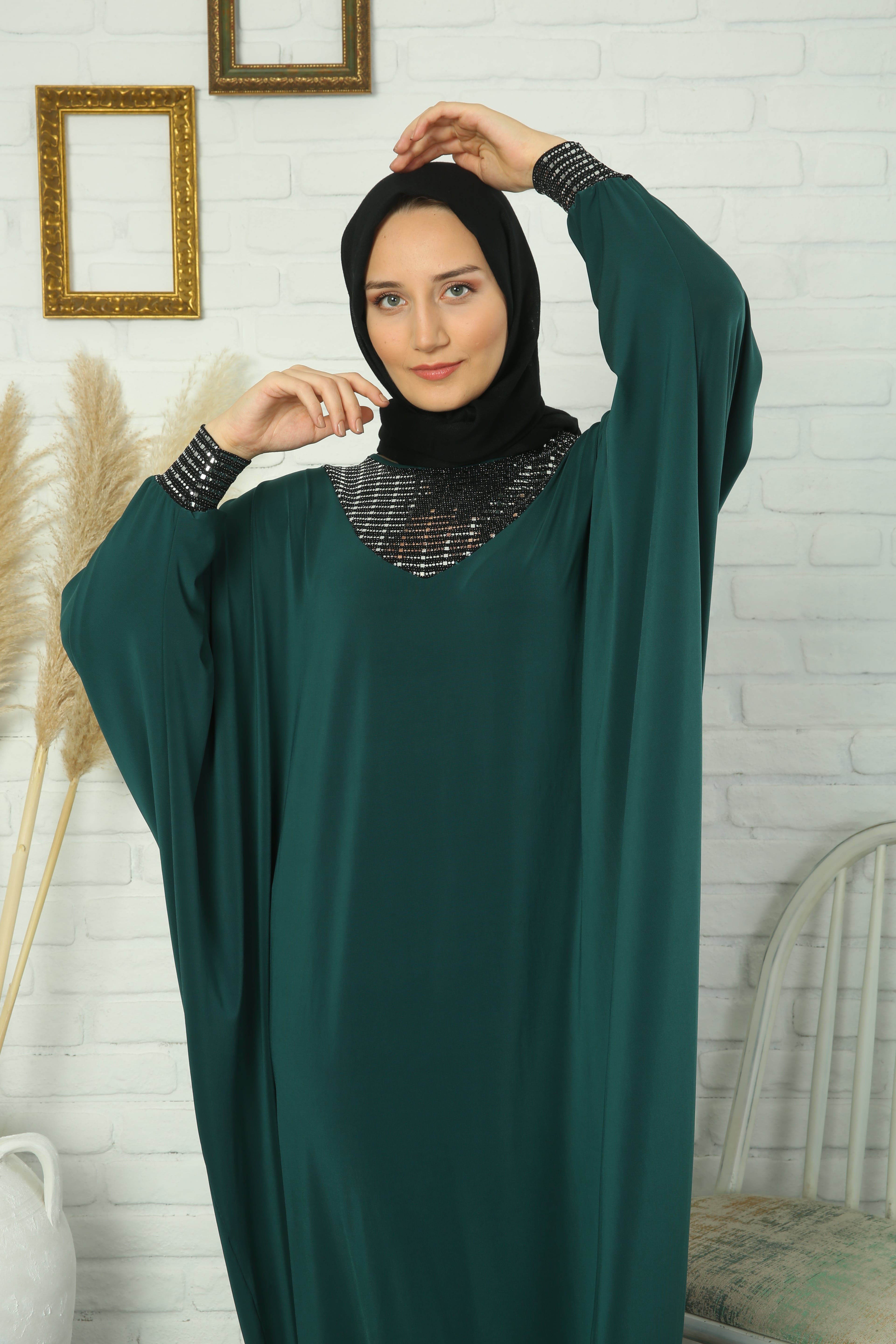 KLEOPATRA GENİŞ KALIP SANDY ELBİSE