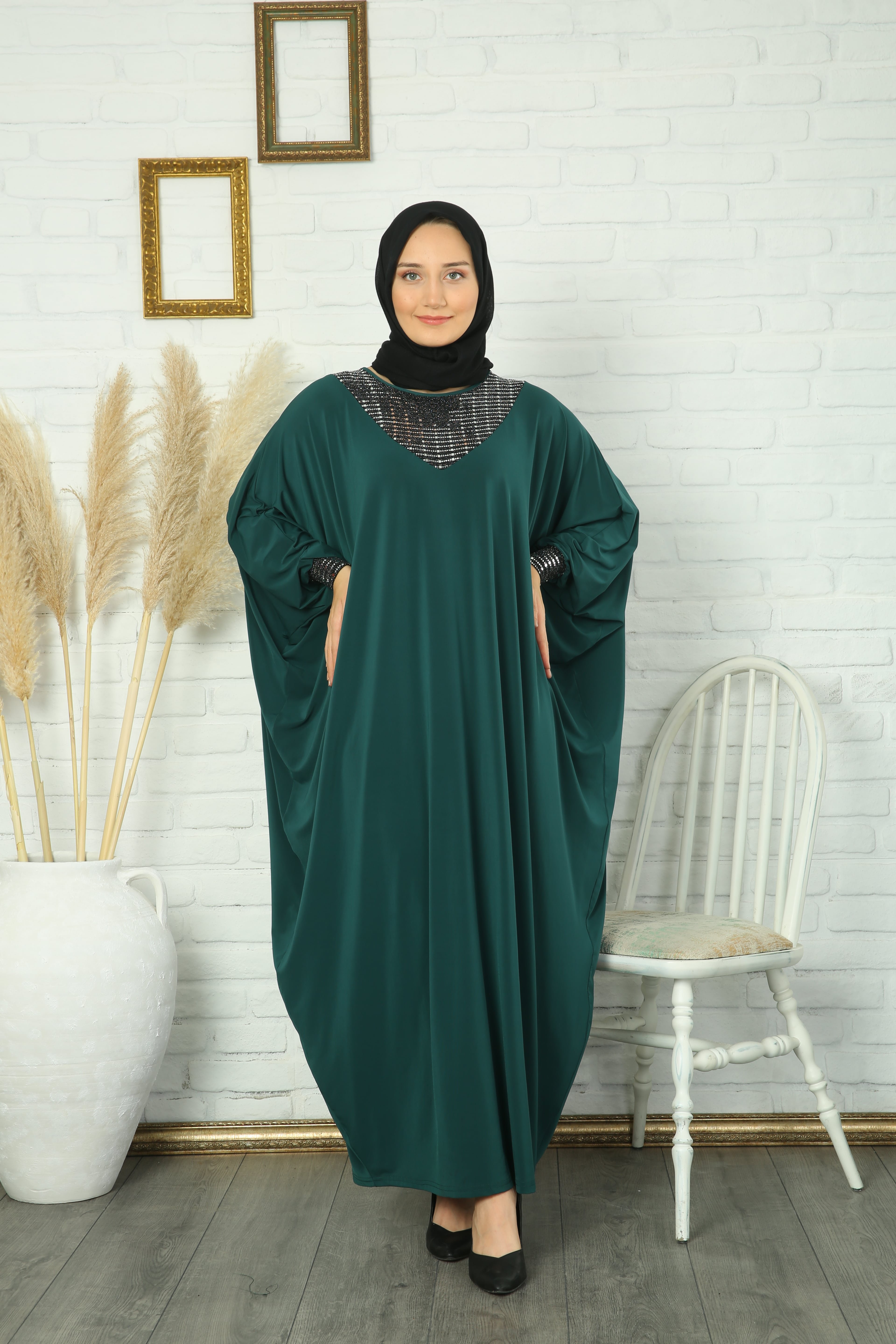 KLEOPATRA GENİŞ KALIP SANDY ELBİSE