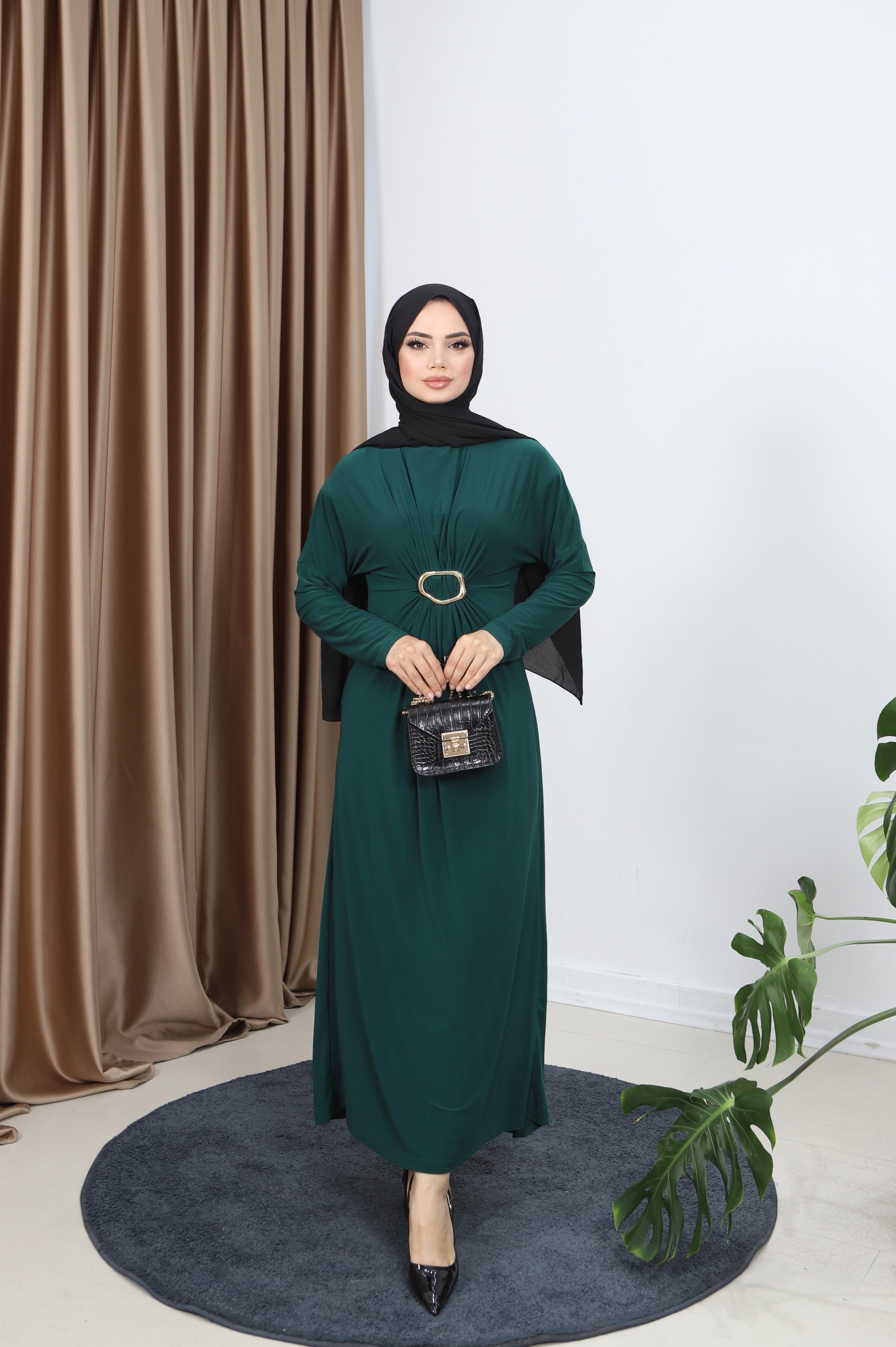ZARAFET SANDY ELBİSE