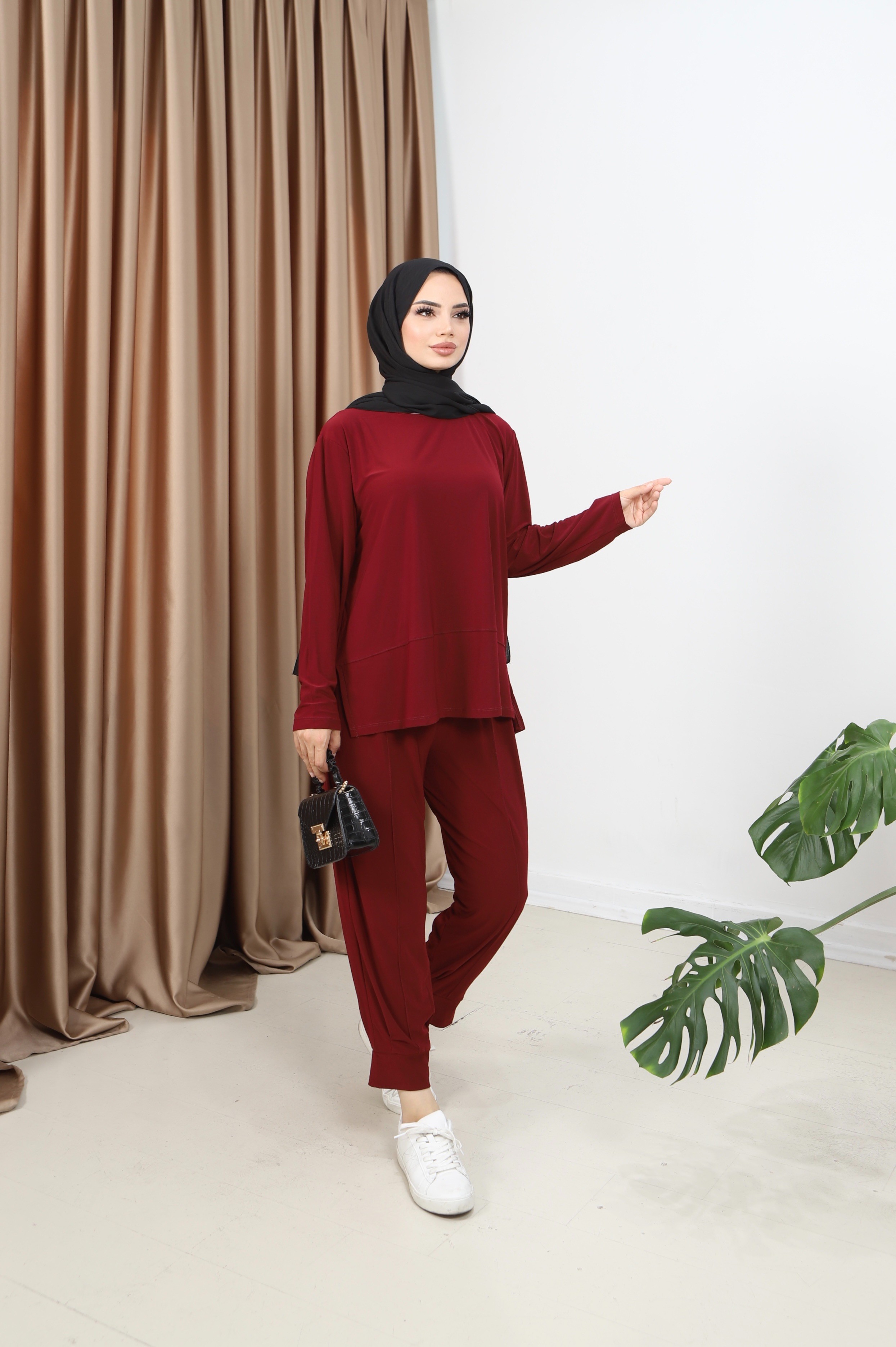 Komple Çimalı Şalvar Takım