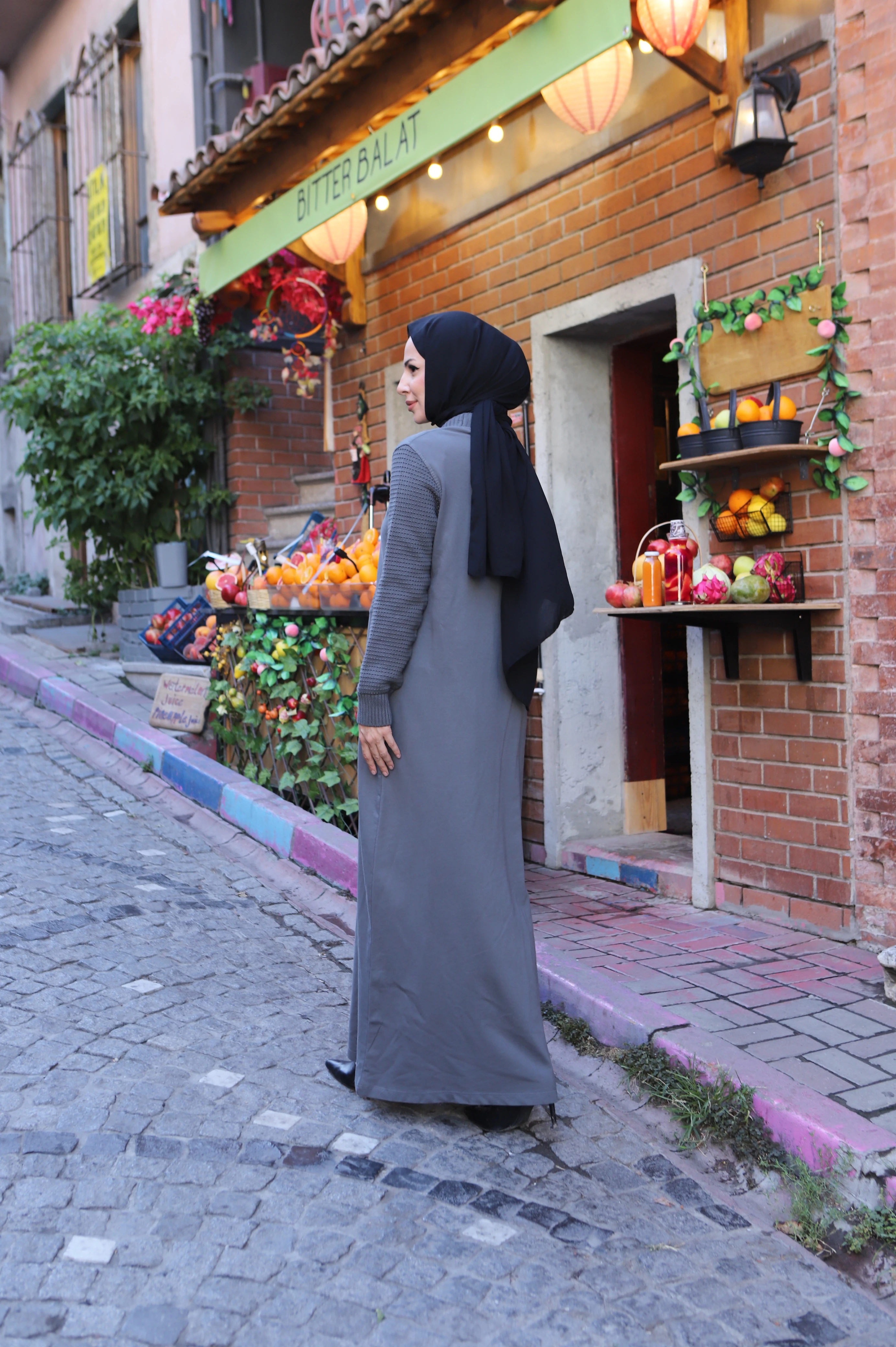 İki İplik Triko Elbise