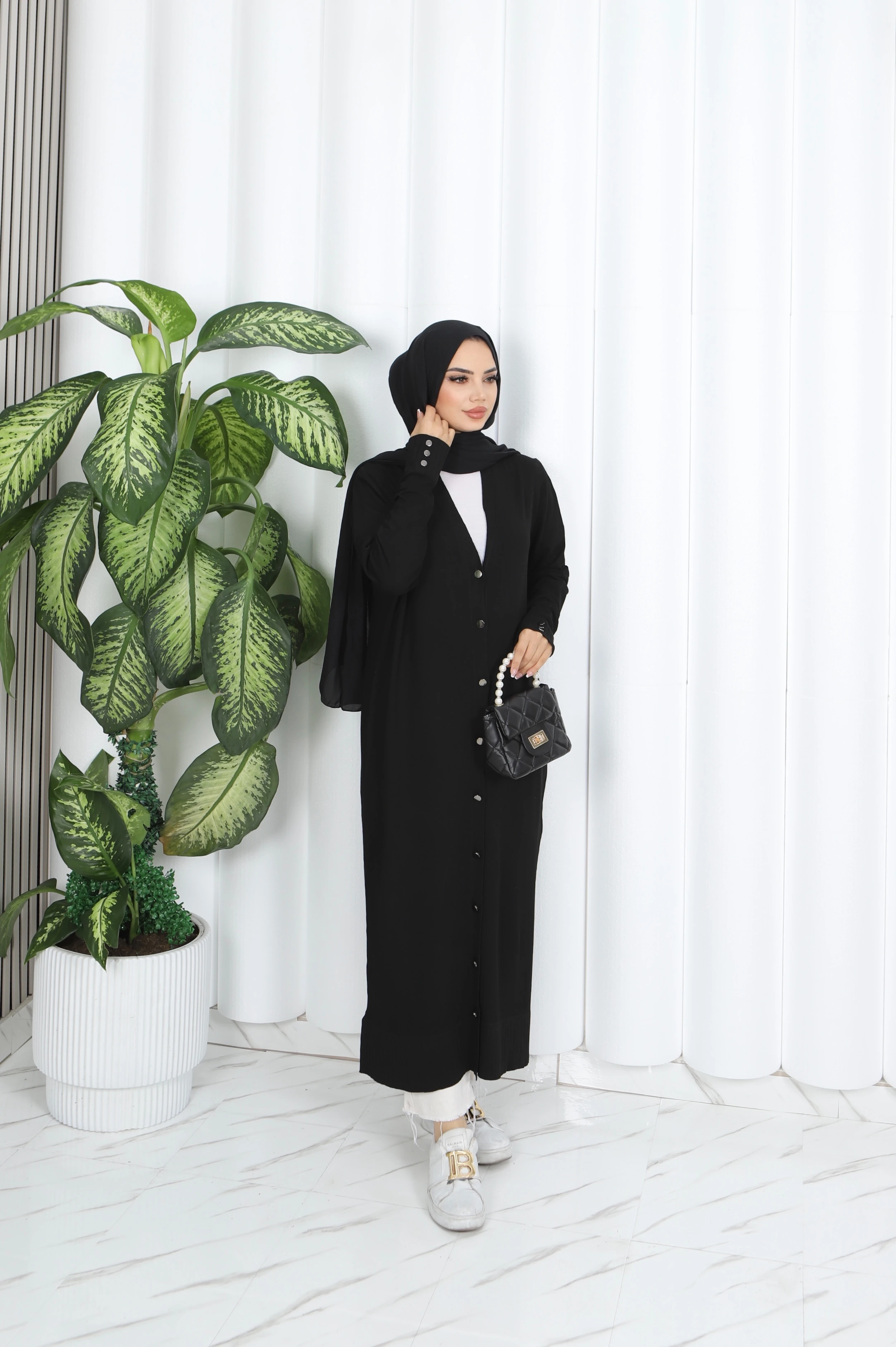 Uzun Merserize Hırka