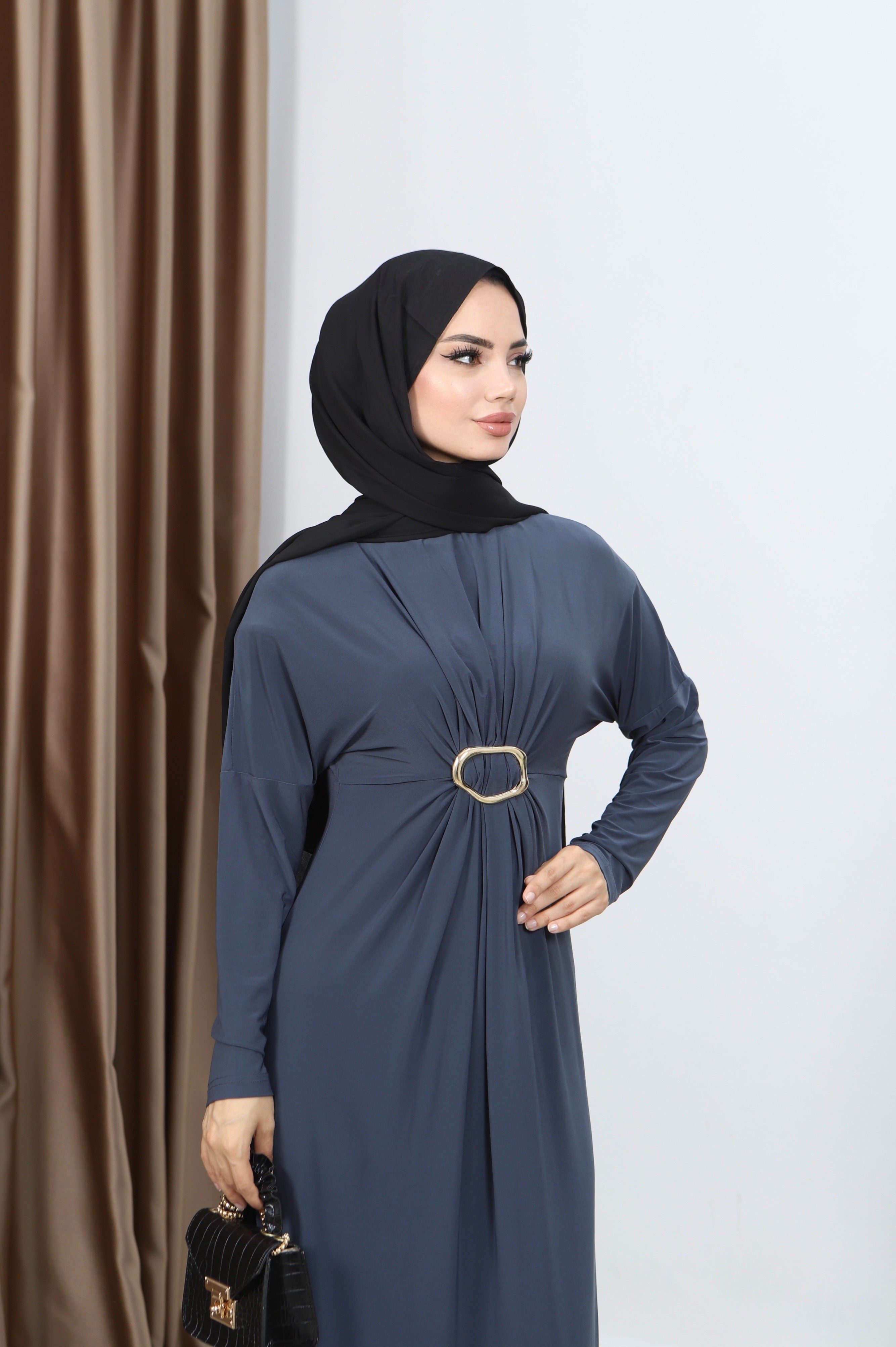 ZARAFET SANDY ELBİSE