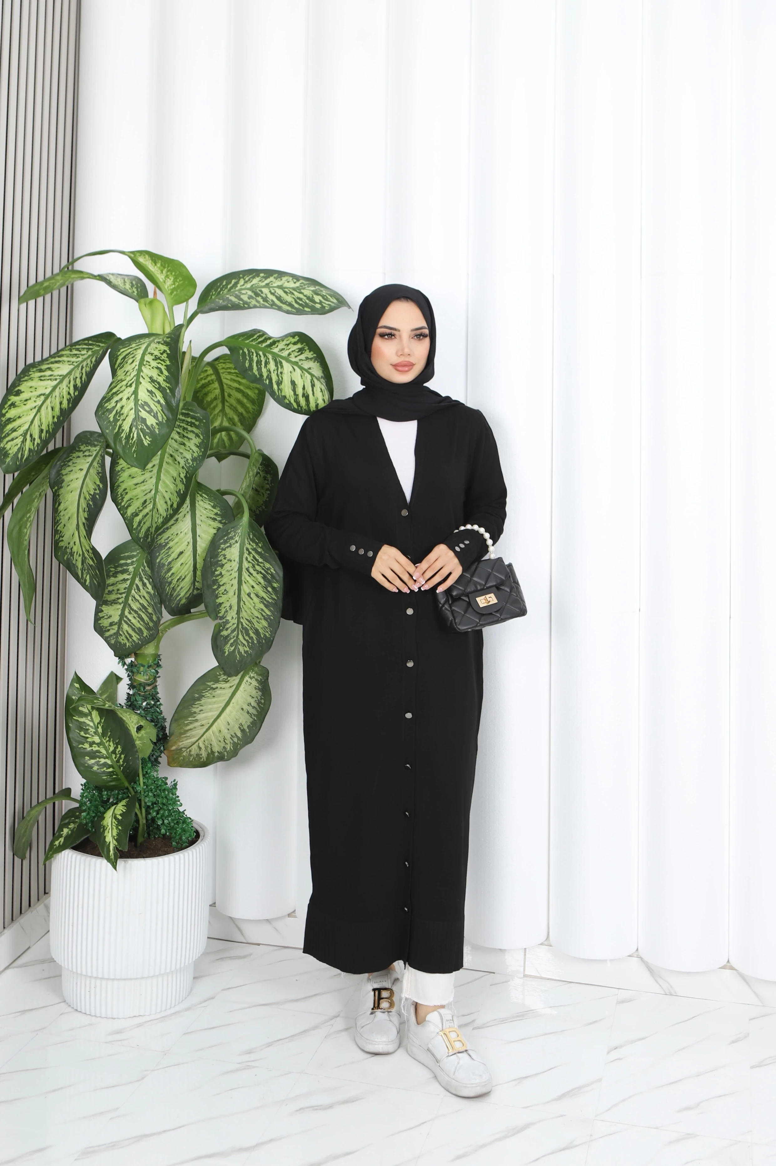 Uzun Merserize Hırka