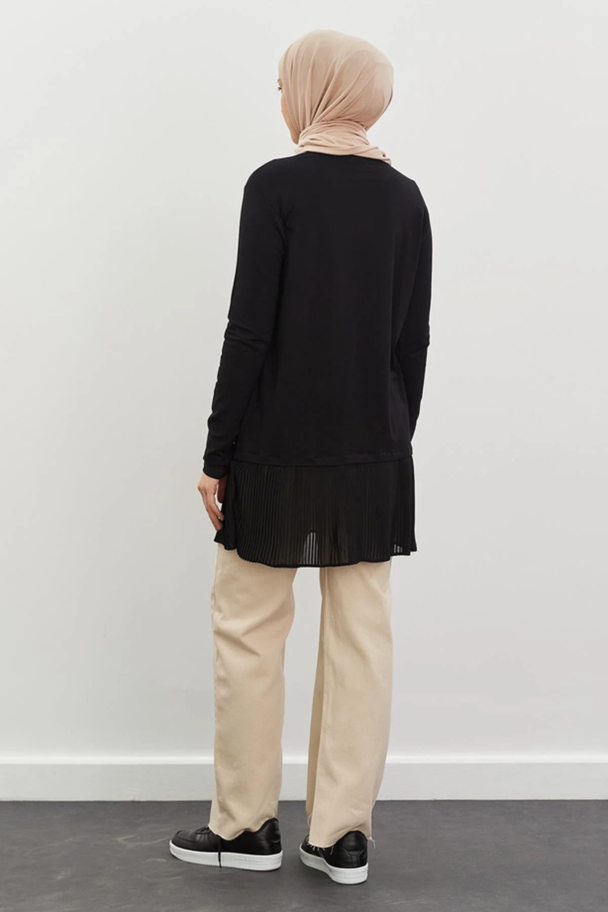 PİLİSELİ UZUN KOL TUNİK İÇLİĞİ