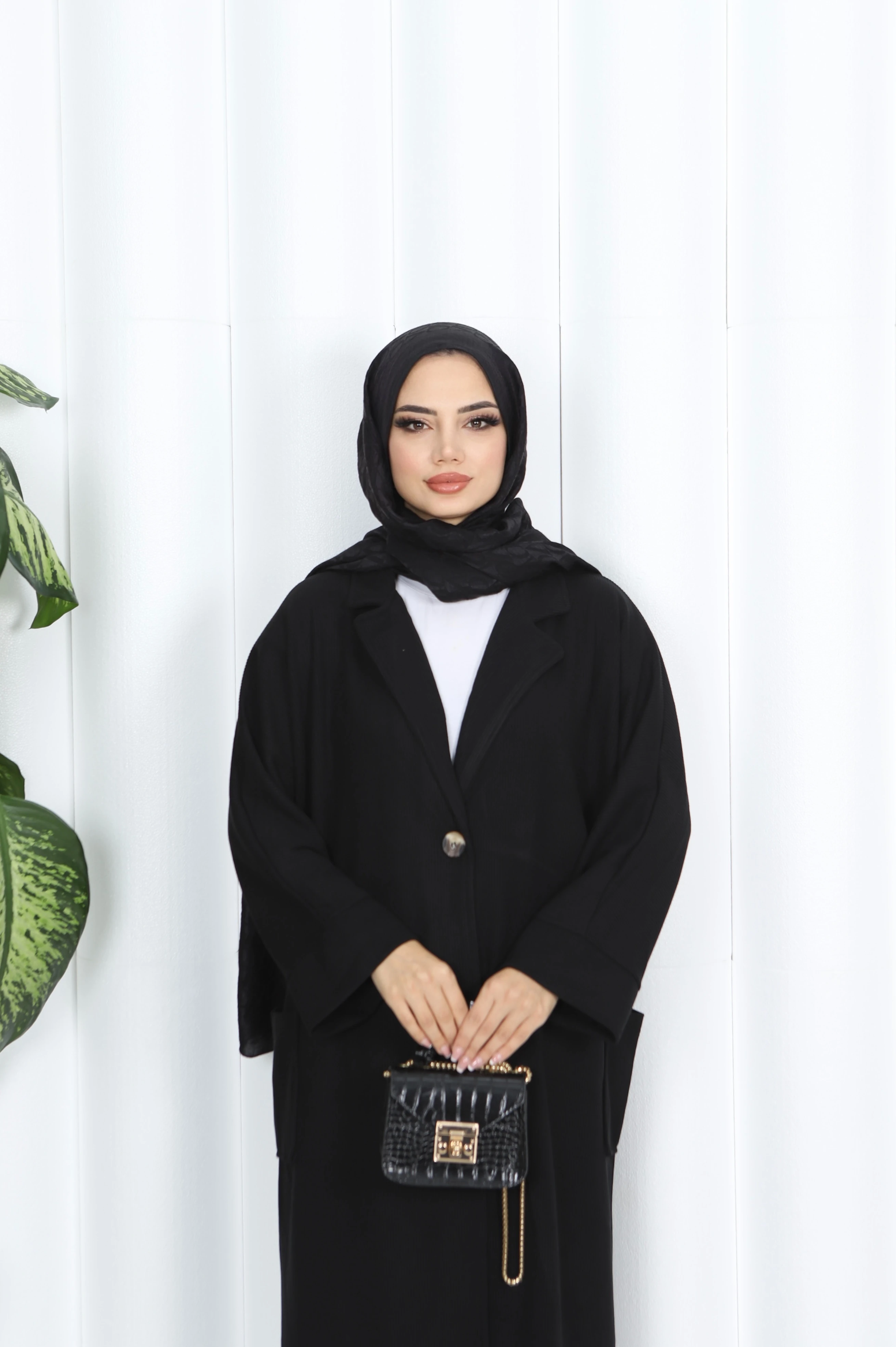 Fitilli Uzun Trençkot