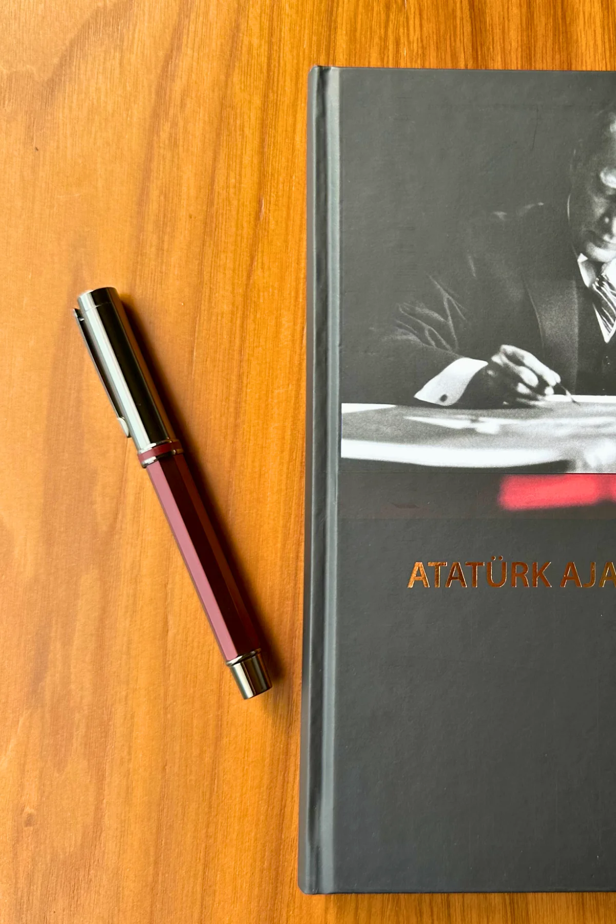 Metal Roller Kalem ve Özel Kutusu - İmza Kalemi (Mavi Mürekkepli)