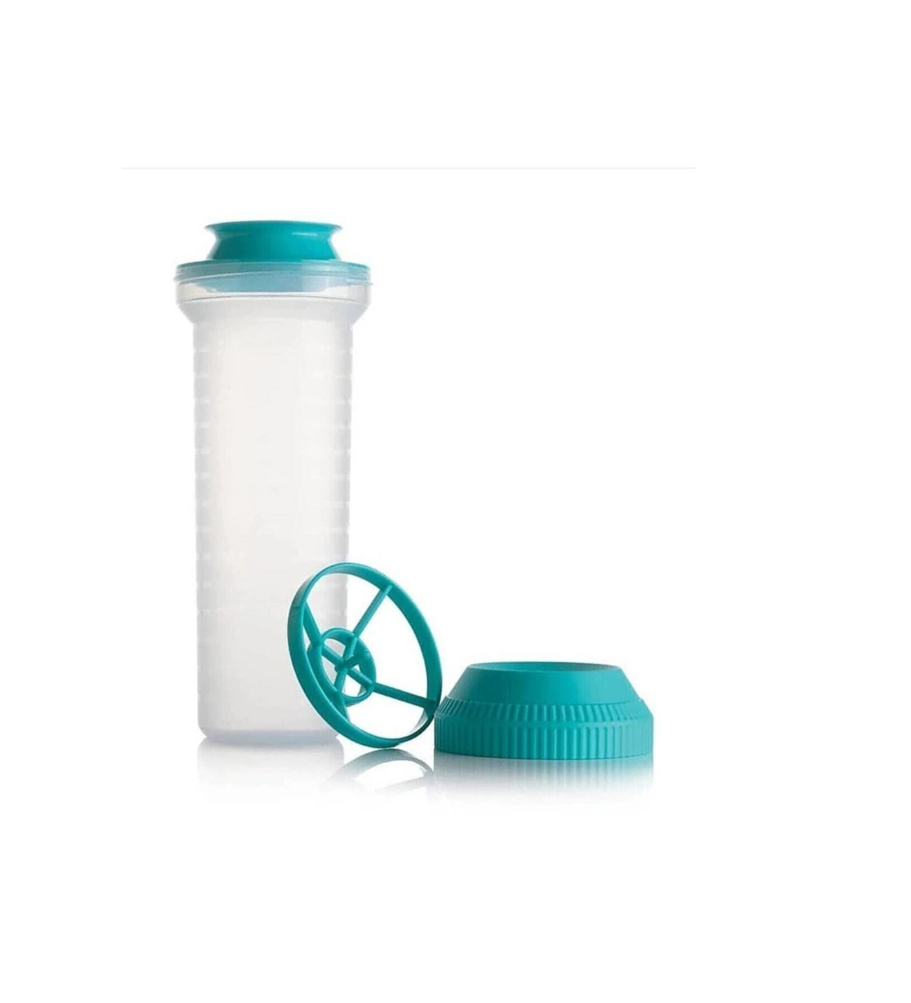 TUPPERWARE Mega Şek Şek 700 ml Çırpıcı Karıştırıcı Servis Ve Ölçü Kabı TURKUAZ