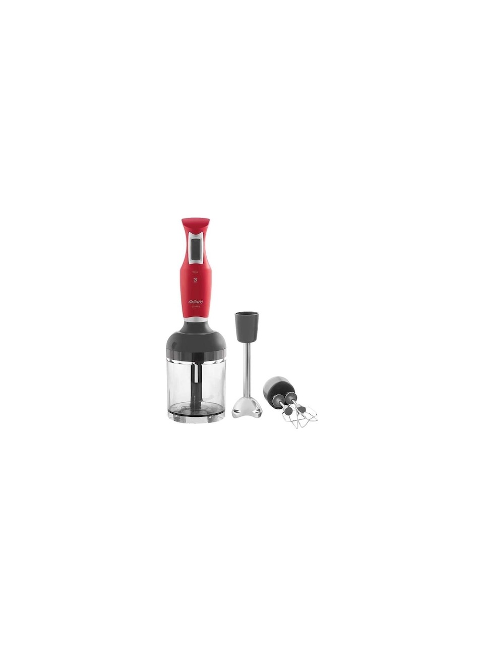 Arzum AR1111 Starry 900 W Blender Seti Kırmızı