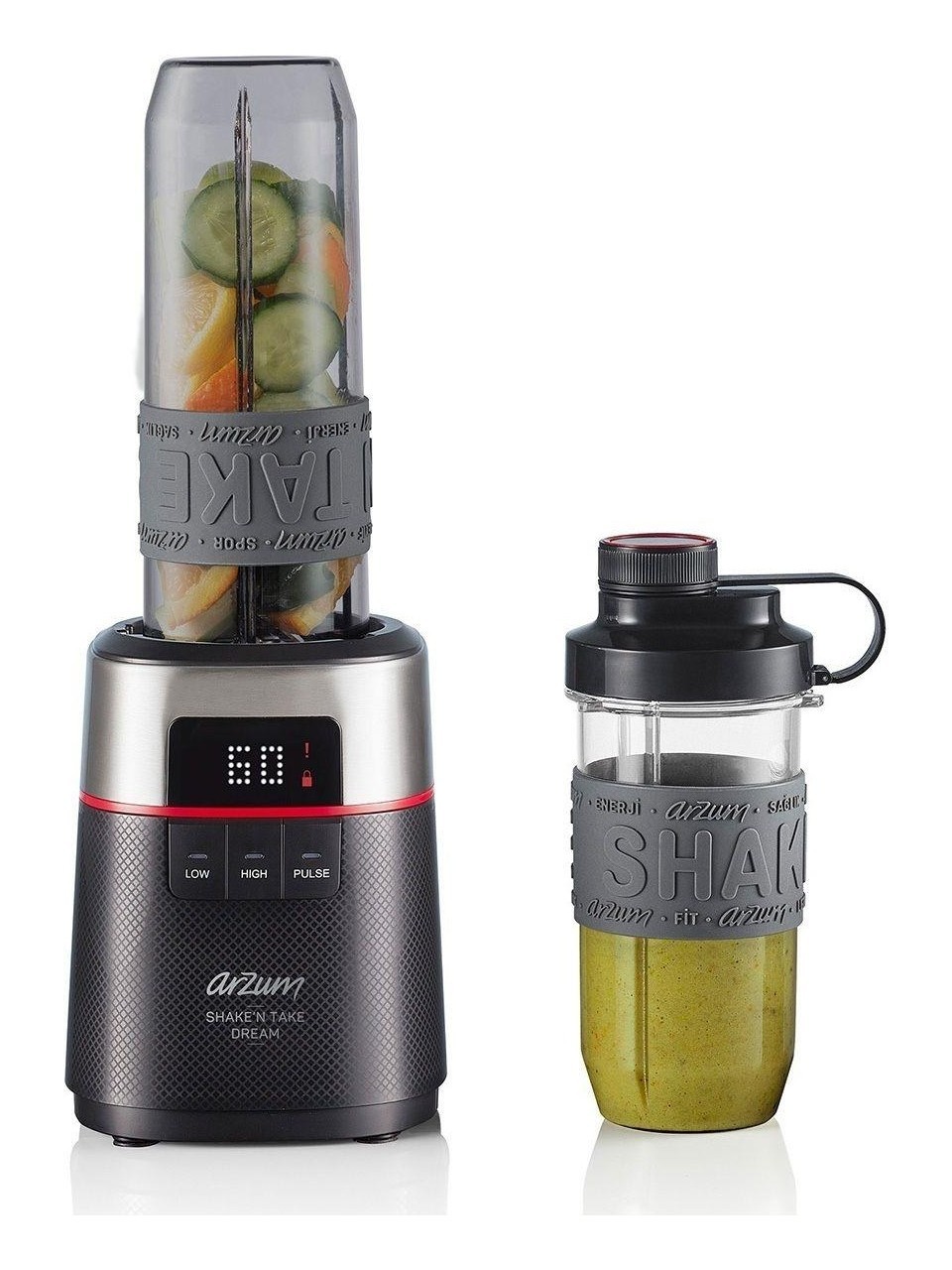 ARZUM Shake'N Take Dream Kişisel Blender - Siyah - AR1148 500W