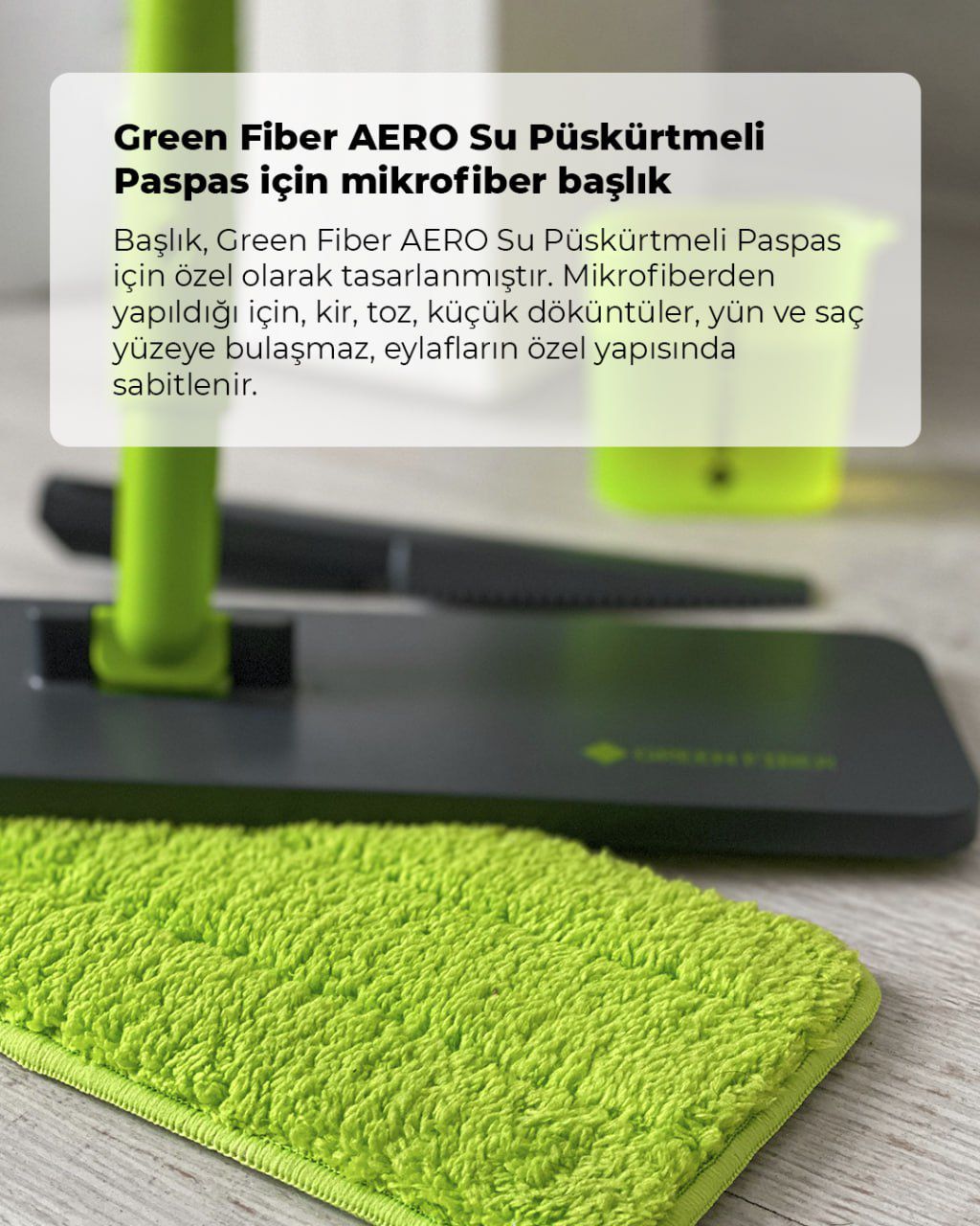 GREENWAY 06105 Sprey paspas Green Fiber AERO