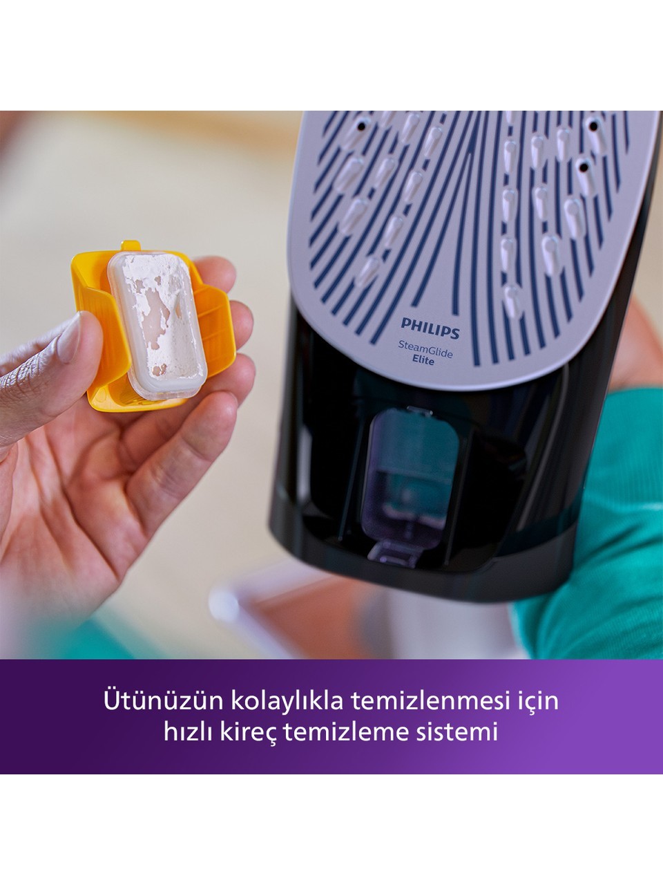 Philips Azur DST7511/80 Buharlı Ütü, 3200W, 55g/dk Sürekli Buhar