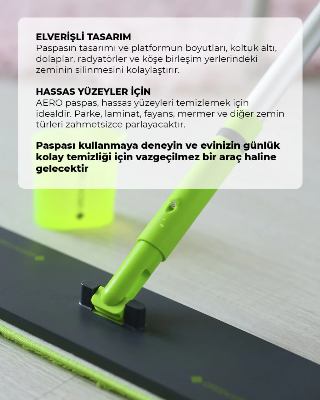 GREENWAY 06105 Sprey paspas Green Fiber AERO