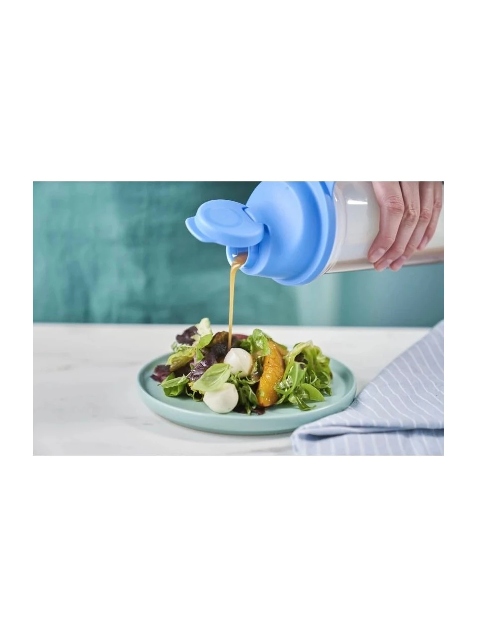 TUPPERWARE 350 ml Shaker Şek Şek MAVİ