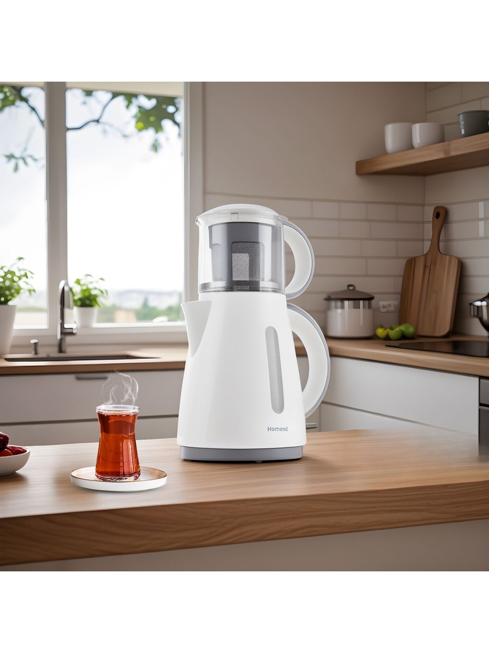 Homend Royaltea 1755H Plastik Çay Makinesi