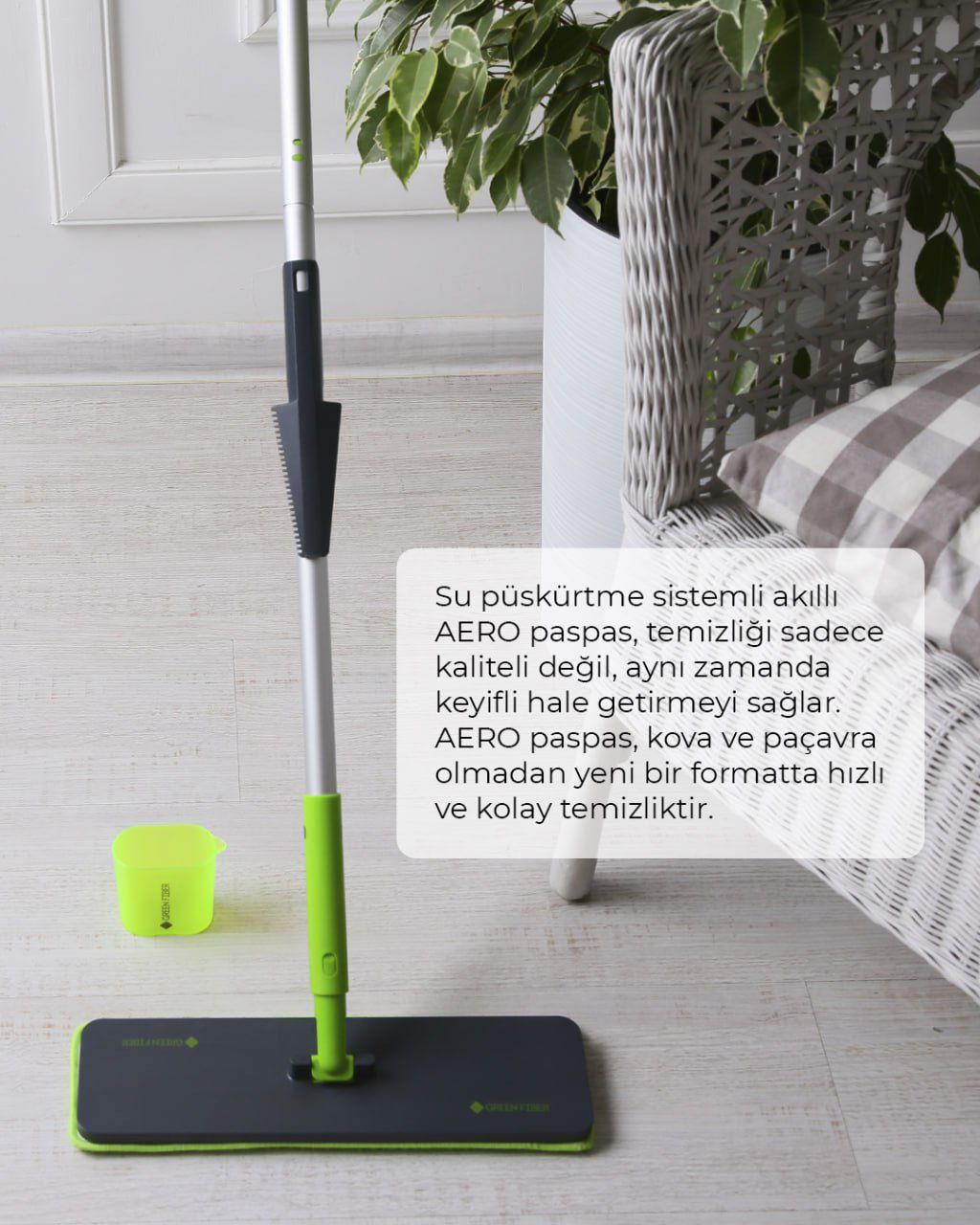 GREENWAY 06105 Sprey paspas Green Fiber AERO