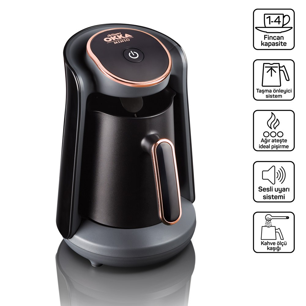 ARZUM OKKA Minio Türk Kahvesi Makinesi - Bakır - OK004