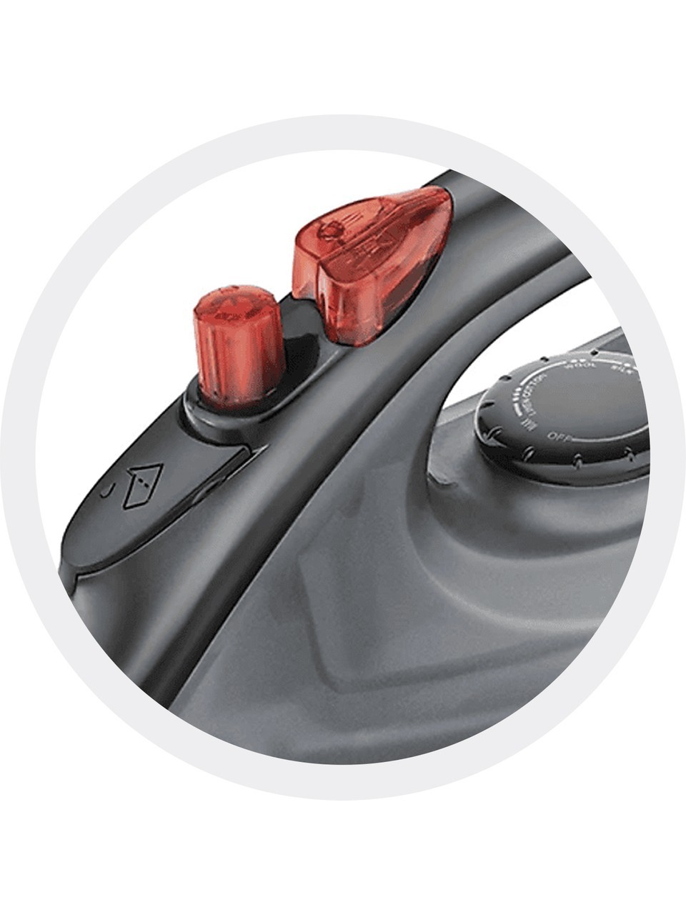 ARZUM Olivya 2400w Seramik Tabanlı Buharlı Ütü - AR684