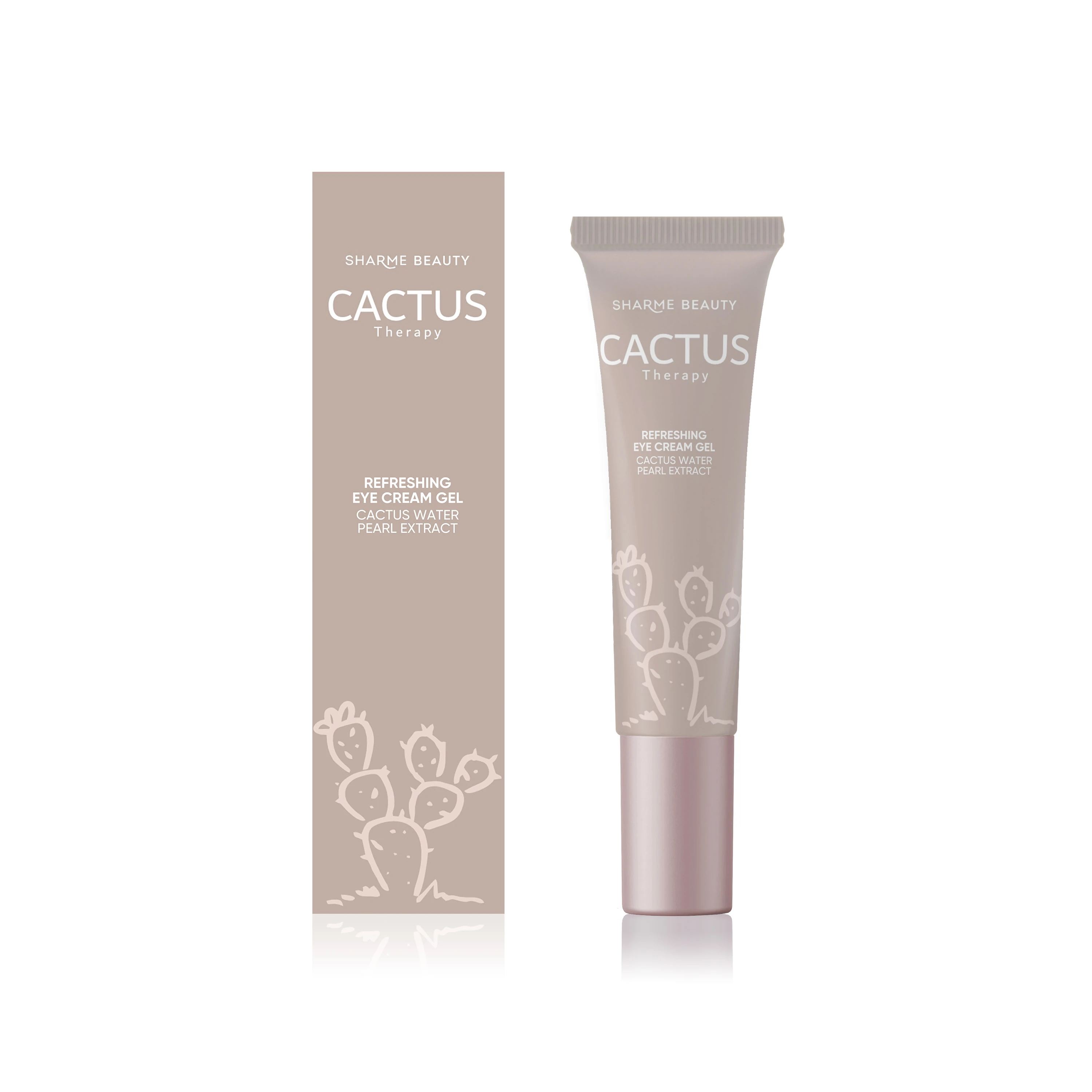 GREENWAY 03326EU CACTUS Therapy Ferahlatıcı Göz Çevresi Kremi-Jeli, 15 ml