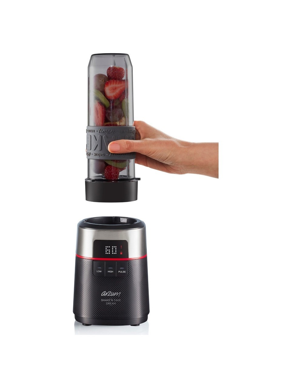ARZUM Shake'N Take Dream Kişisel Blender - Siyah - AR1148 500W