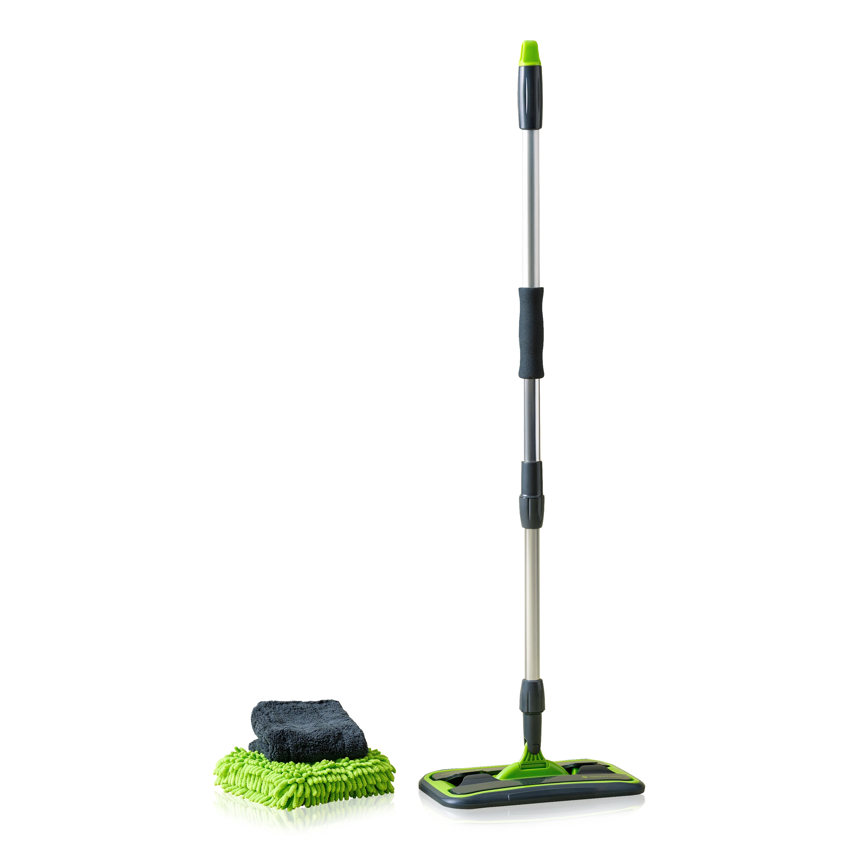 GREENWAY 06115 İki başlıklı Green Fiber MOP çok amaçlı paspas