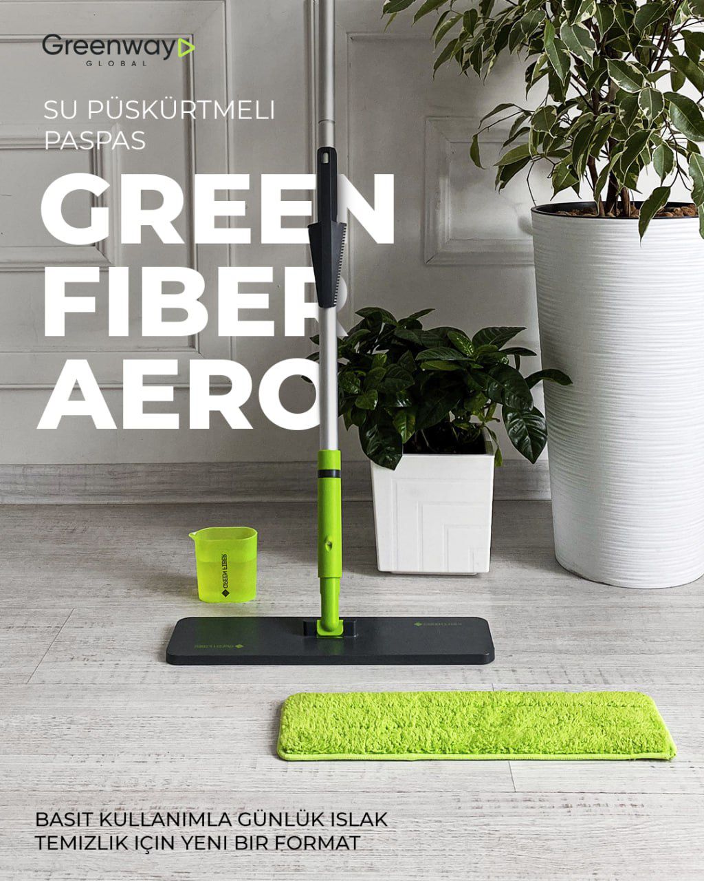 GREENWAY 06105 Sprey paspas Green Fiber AERO