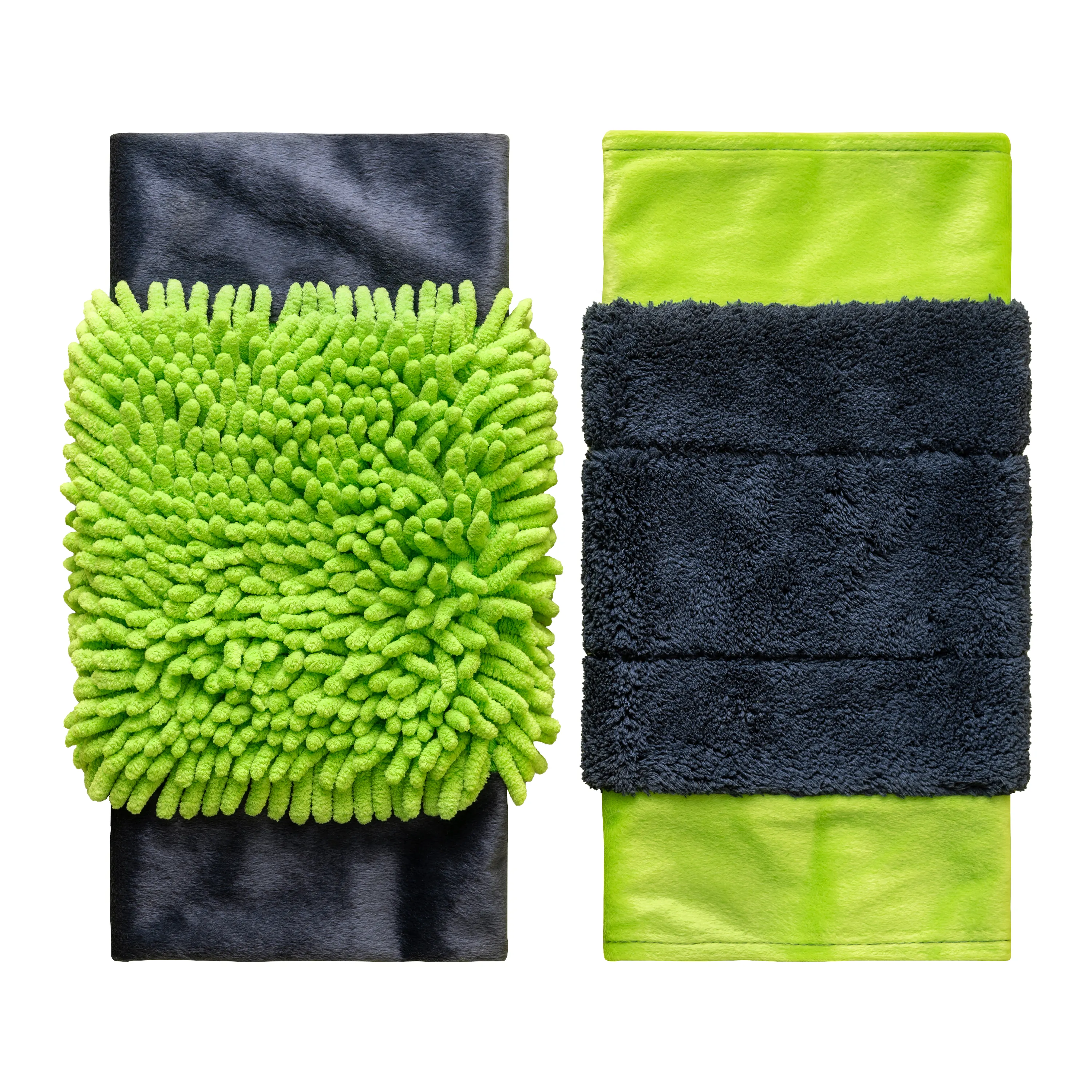 GREENWAY 06115 İki başlıklı Green Fiber MOP çok amaçlı paspas