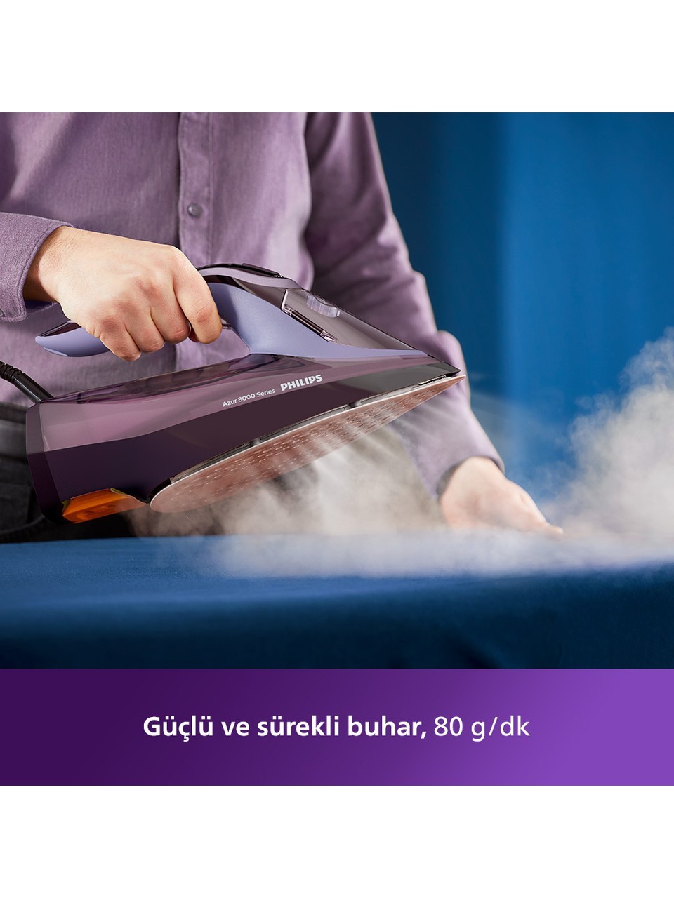 Philips Azur 8000 Serisi Buharlı Ütü Dst8021/30