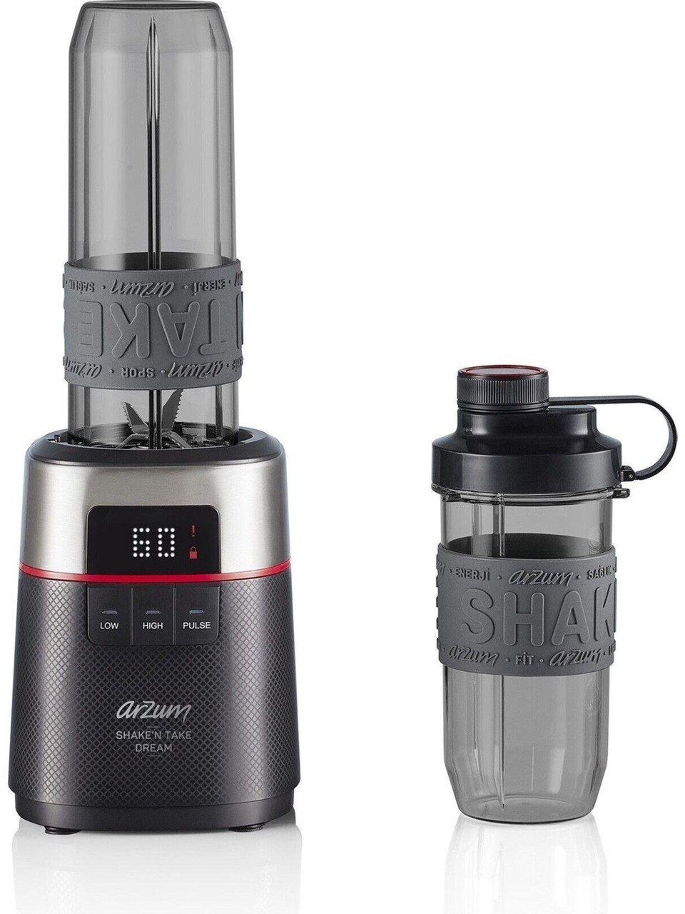 ARZUM Shake'N Take Dream Kişisel Blender - Siyah - AR1148 500W