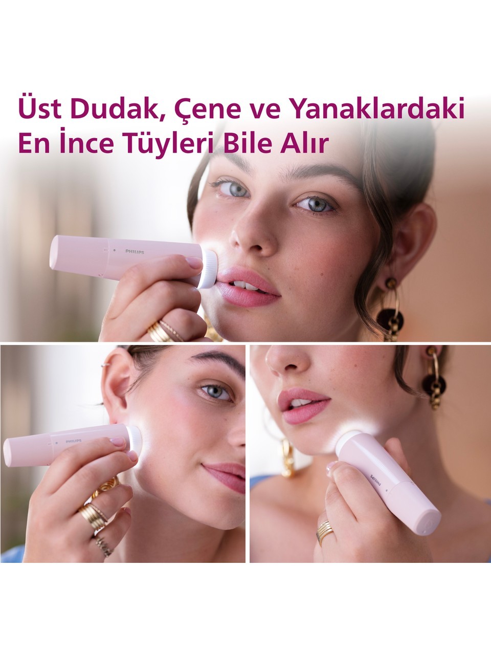 Philips 5000 Serisi Yüz Epilasyon Cihazı, BRR454/00