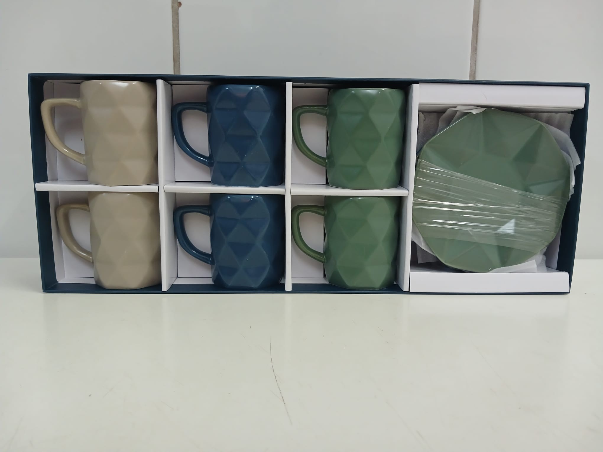 LC Waikiki Karışık Renk 6 Kişilik Porselen Kahve Fincan Takımı