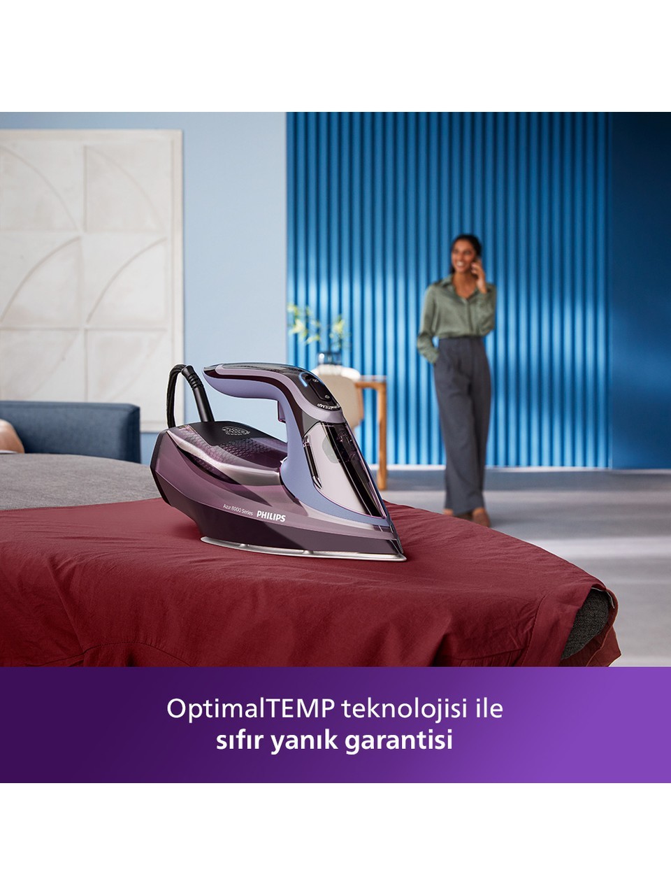Philips Azur 8000 Serisi Buharlı Ütü Dst8021/30