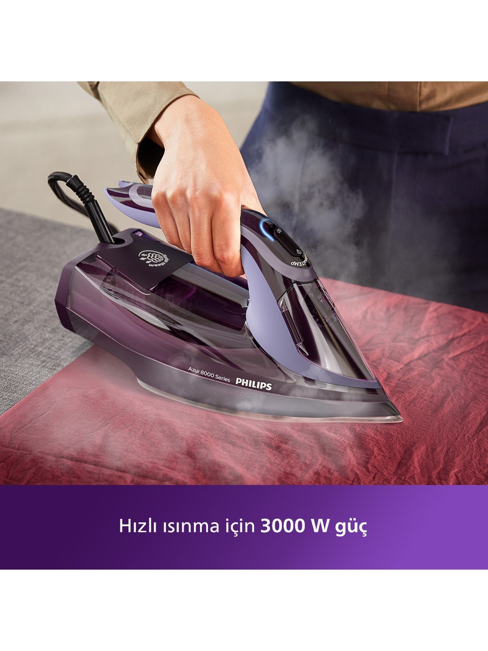 Philips Azur 8000 Serisi Buharlı Ütü Dst8021/30