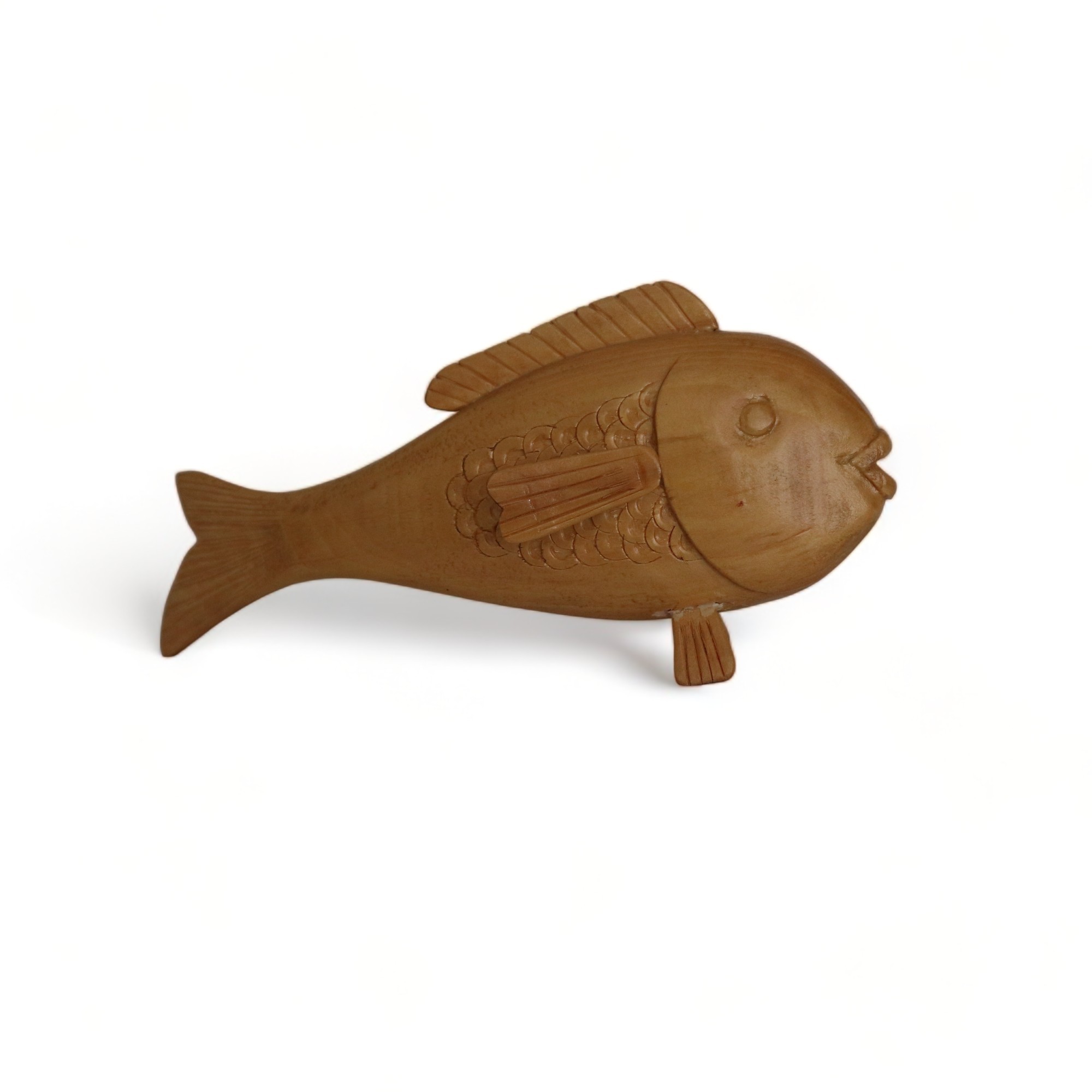 Wooden Fish Coffee Table Ornament