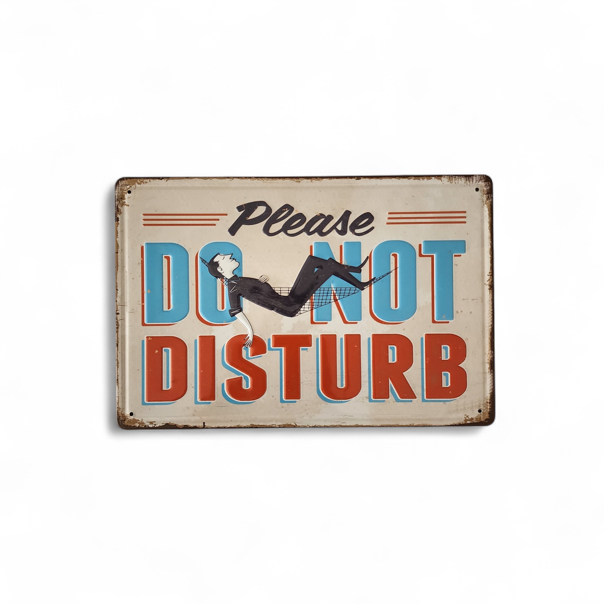 Metal Dekor Levha Do Not Disturb